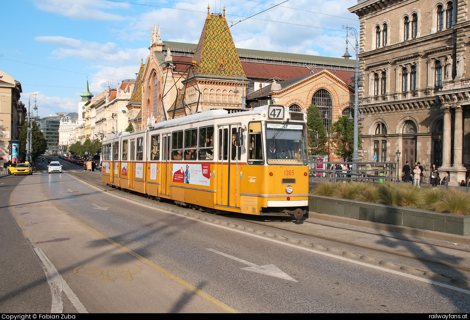 Budapesti Közlekedési Központ 1365 in Budapest Fővám tér  Railwayfans