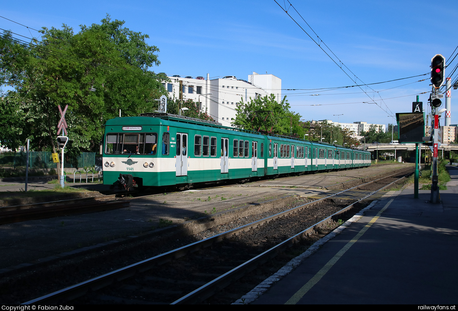 Budapesti Helyiérdekű Vasút 1141 in Filatorigat  Railwayfans