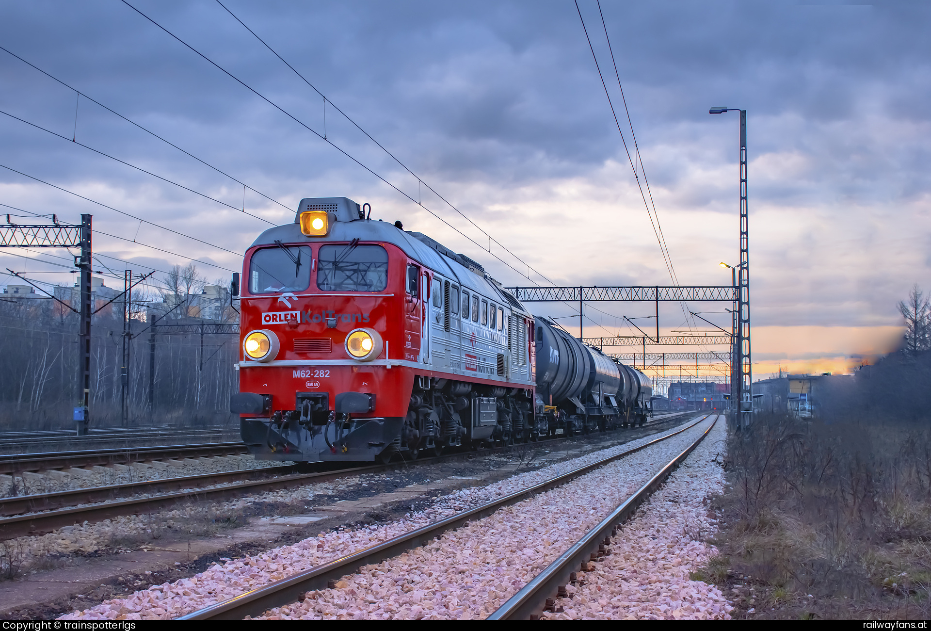 okt M62 282 in Prackenbach - OKT M62 282 spotted in Mysłowice
   Railwayfans