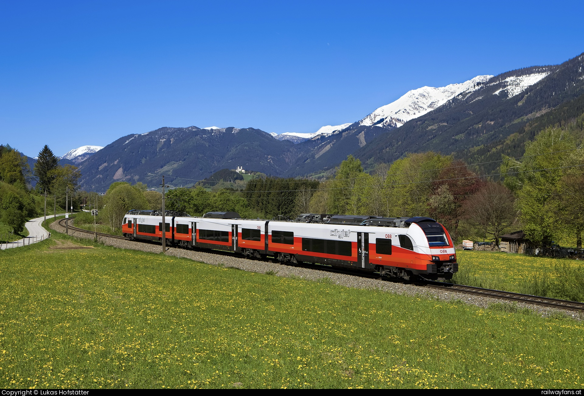 ÖBB 4744 034 in Admont mit dem R 1925 Rudolfsbahn | Amstetten - Selzthal Railwayfans