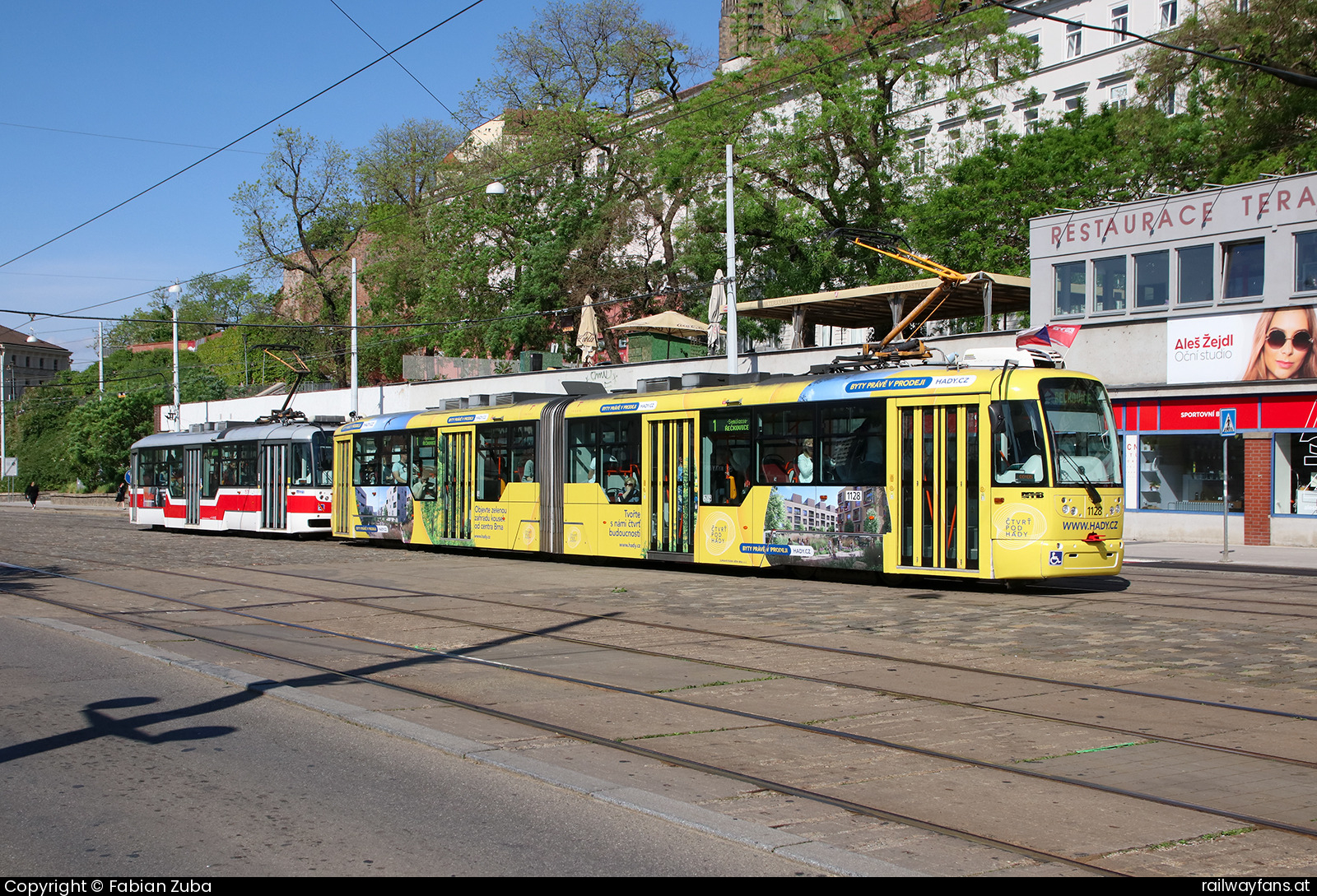 DPMB 1128 in Brno hl.n.  Railwayfans