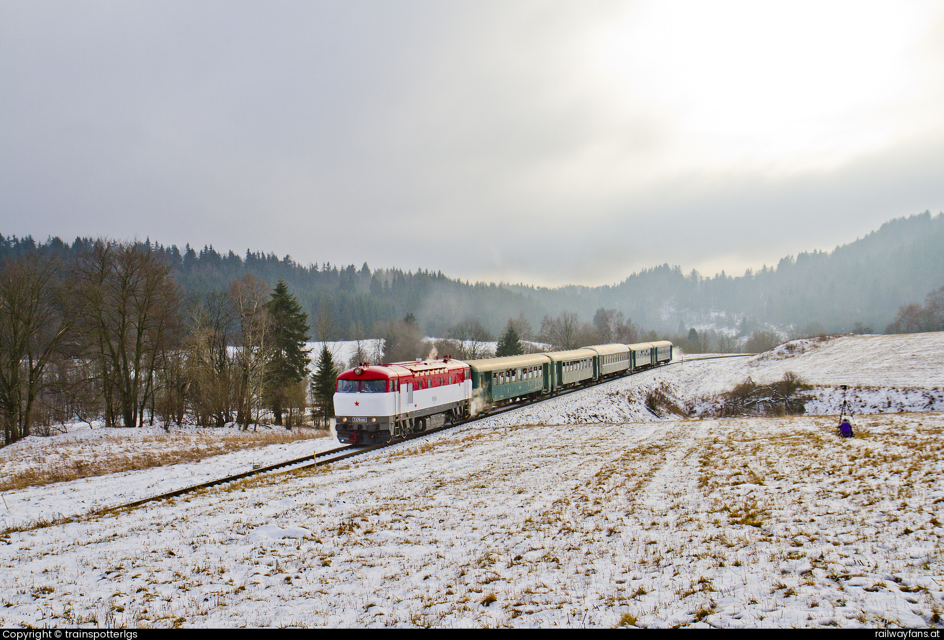 České dráhy 751 001 in Spornhau - CD 751 001 spotted whit UK Bardortka friends in Ostruzna   Railwayfans