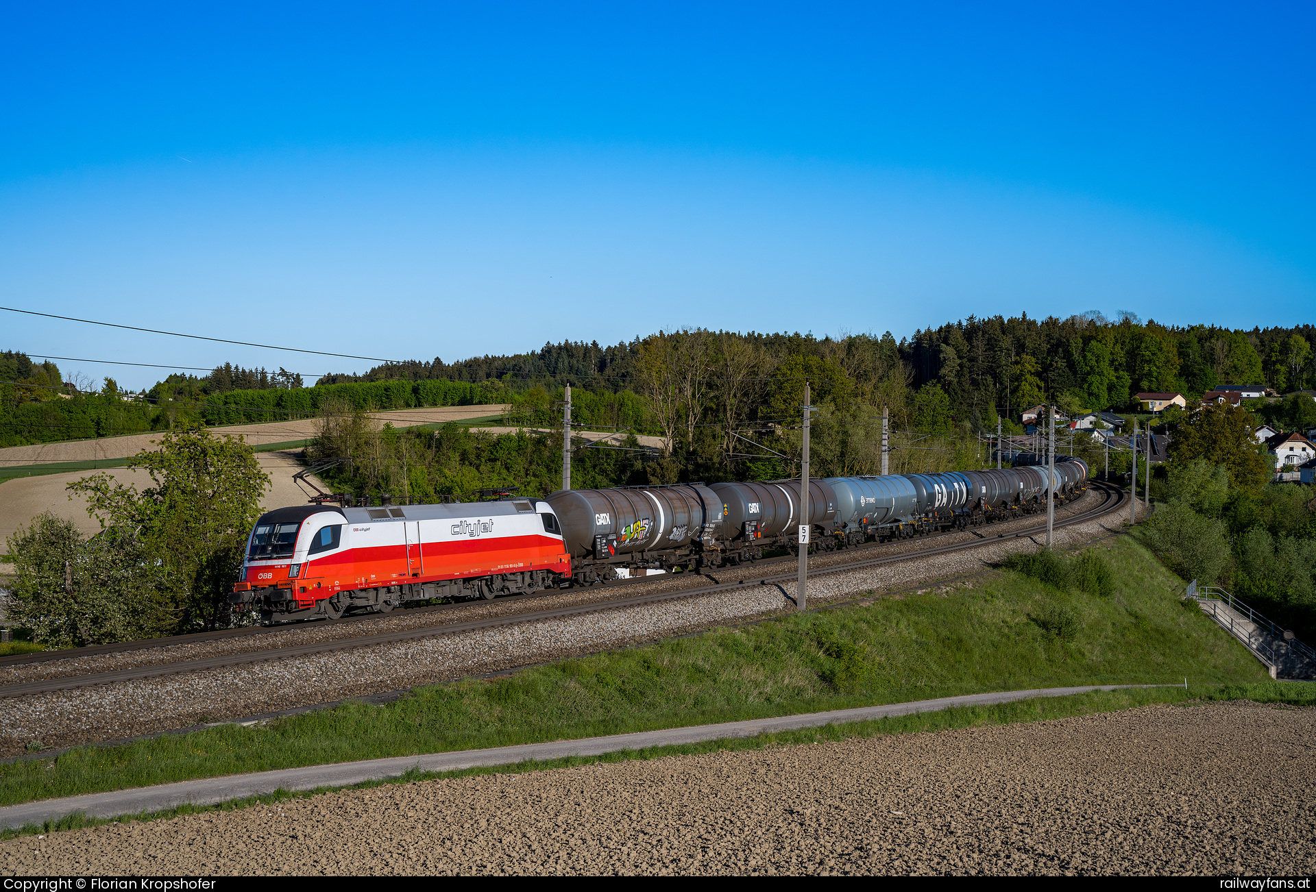 ÖBB 1116 181 in Prackenbach Passauerbahn | Linz Hbf - Passau Hbf Railwayfans