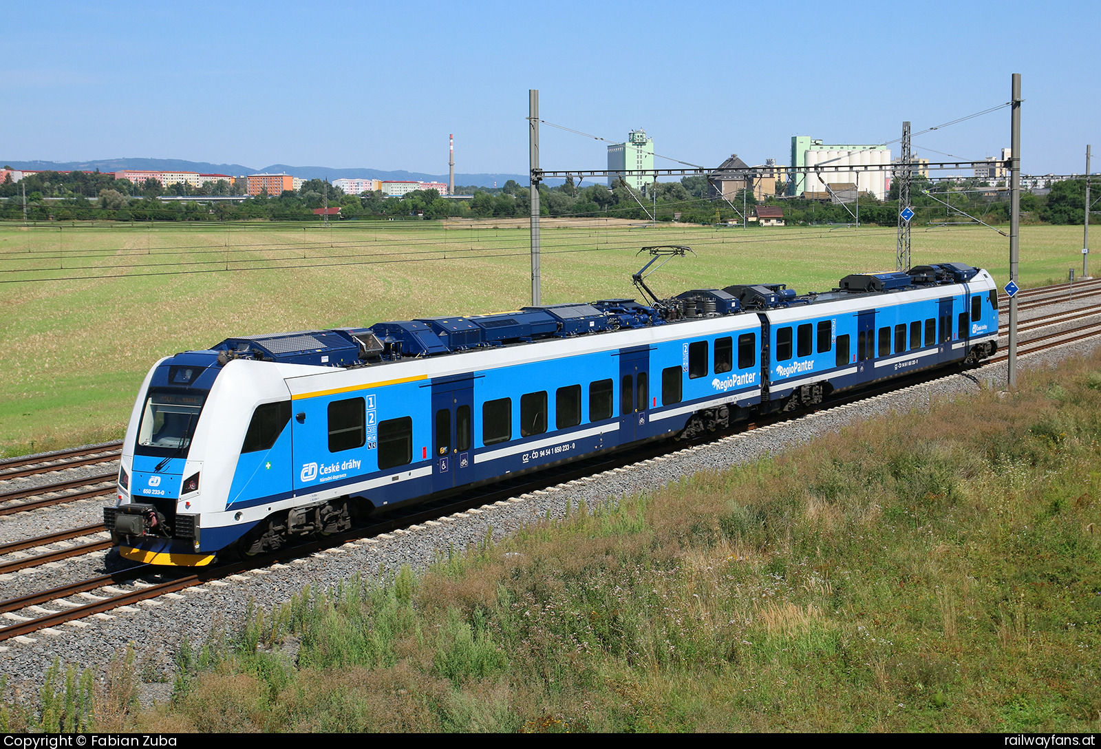 České dráhy 650 233 in Přerov  Railwayfans