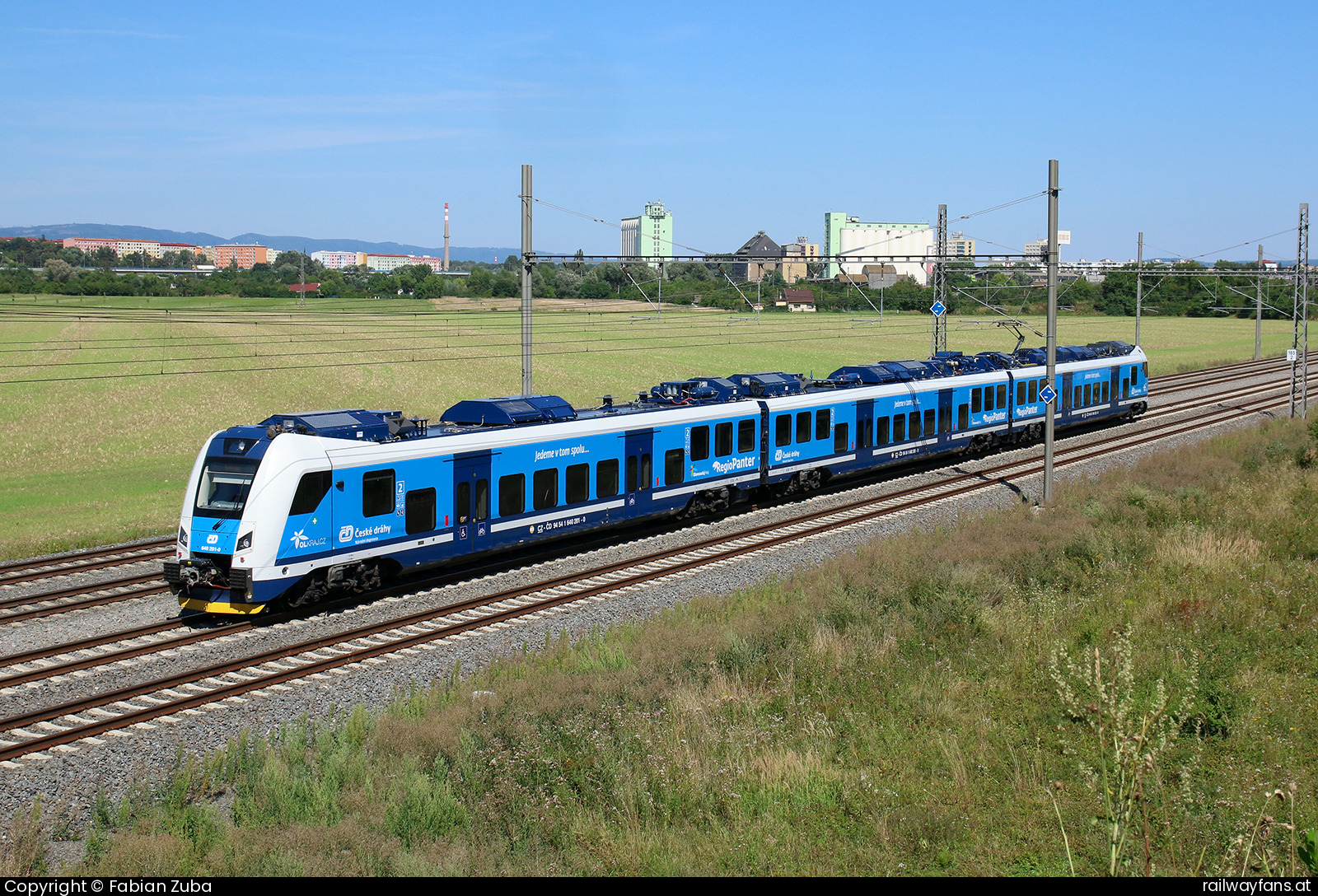 České dráhy 640 201 in Přerov  Railwayfans