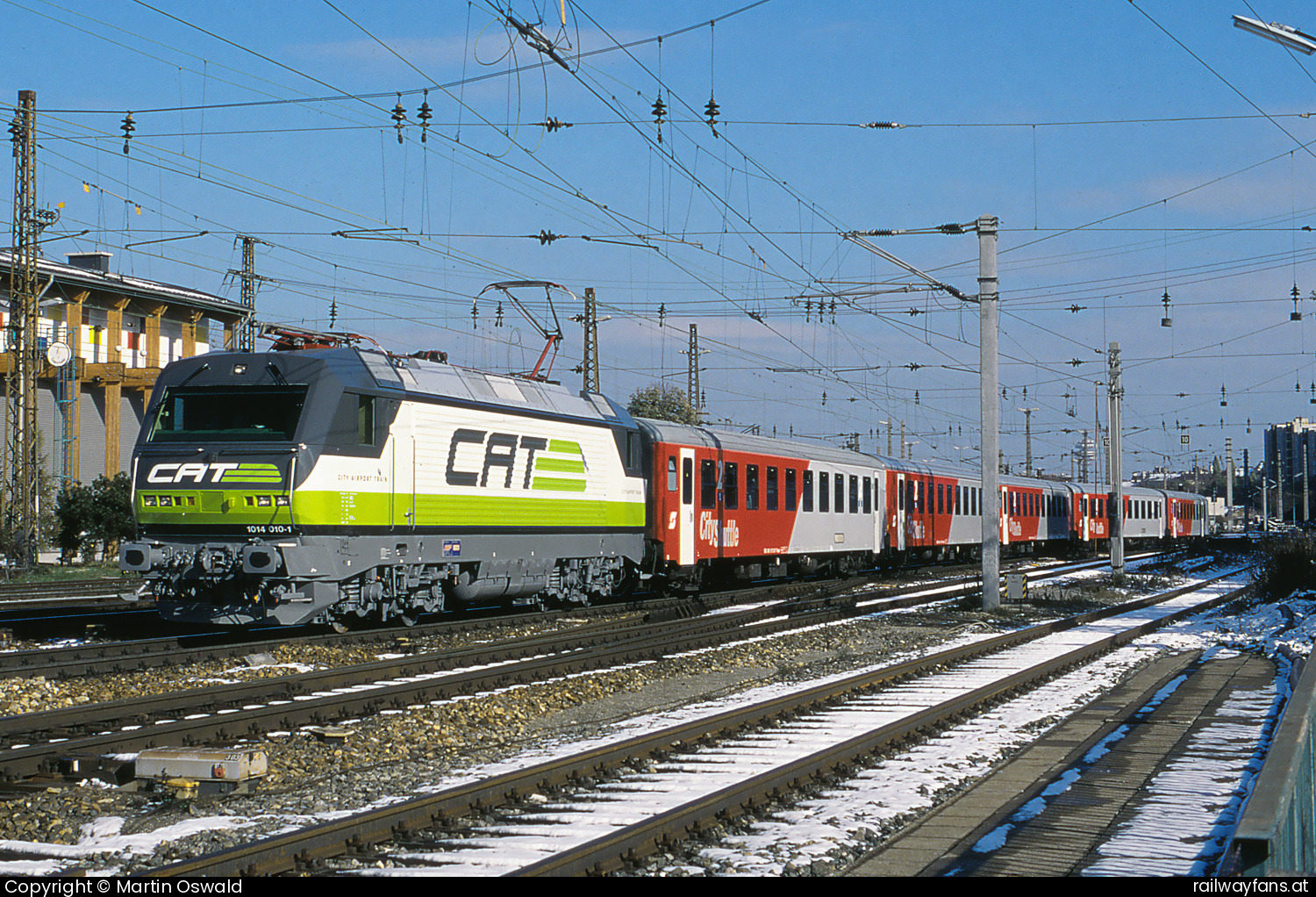 ÖBB 1014 010 in Wien Matzleinsdorf Südbahn | Wien Hbf -  Spielfeld Straß Railwayfans