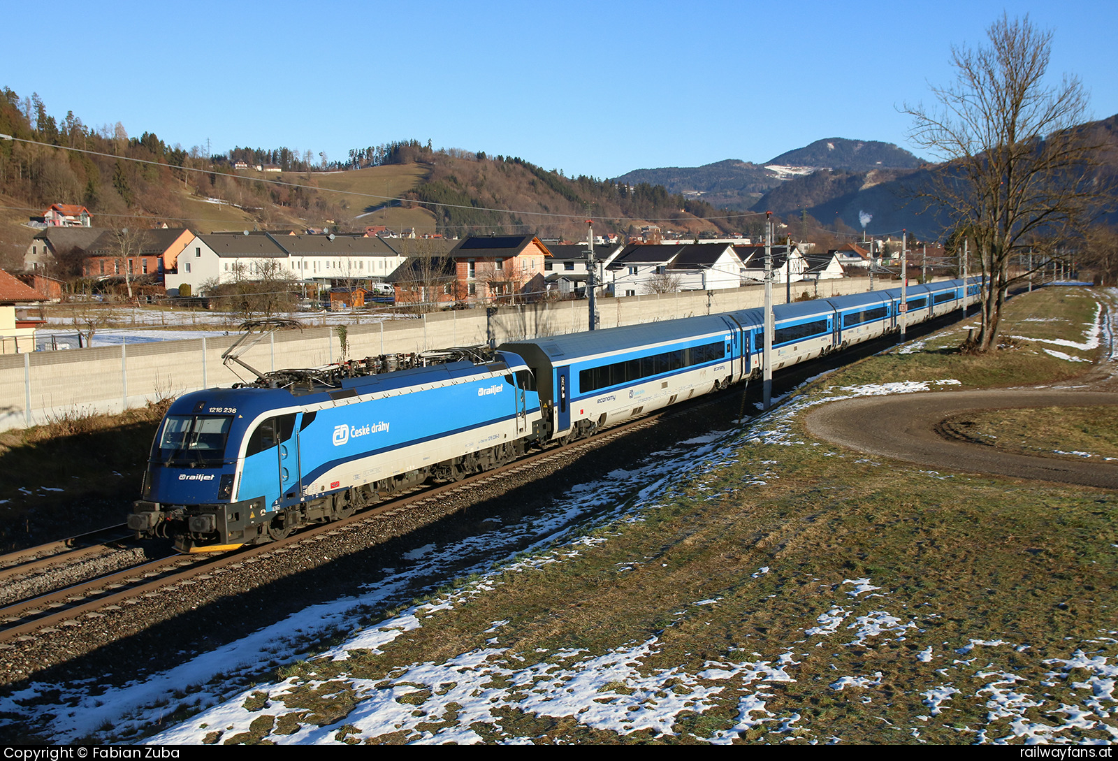 ÖBB 1216 236 in Kleinstübing  Railwayfans