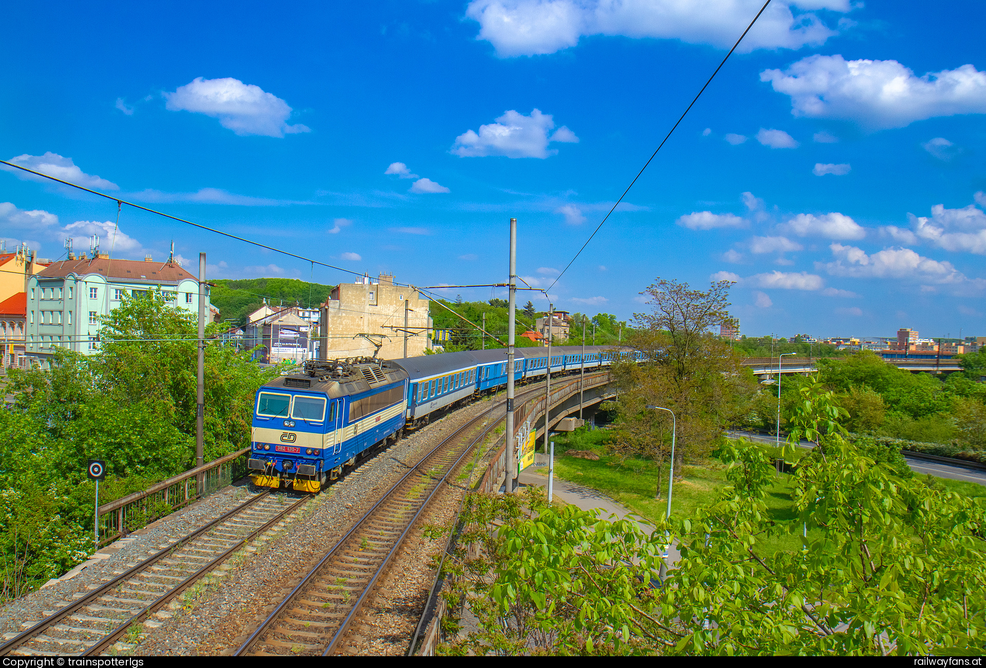 České dráhy 362 130 in Kandertova - CD 362 130 spotted in Praha - Rokytka   Railwayfans