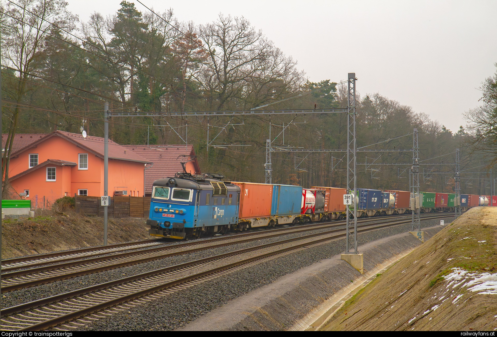 CD Cargo 130 030 in Habrovská - CDC 130 030 spotted in Klanovice
   Railwayfans