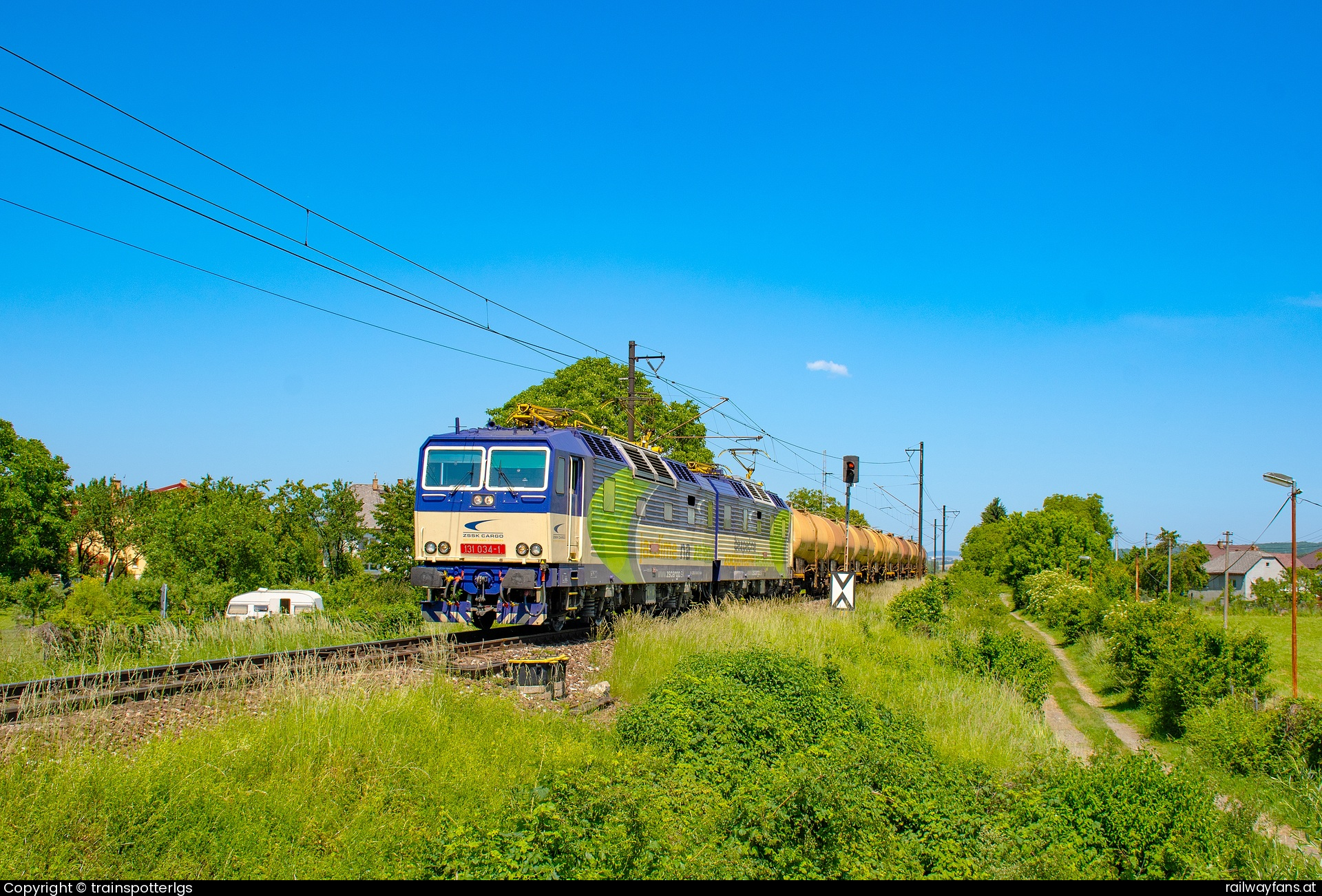 ZSSK Cargo 131 034 in Drienovská Nová Ves - ZSSKC 131 034 + 033 spotted in Drienovská Nová Ves   Railwayfans