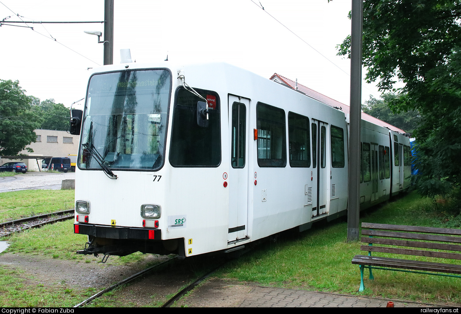 Straßenbahn Schöneiche 77 in Schöneiche bei Berlin  Railwayfans