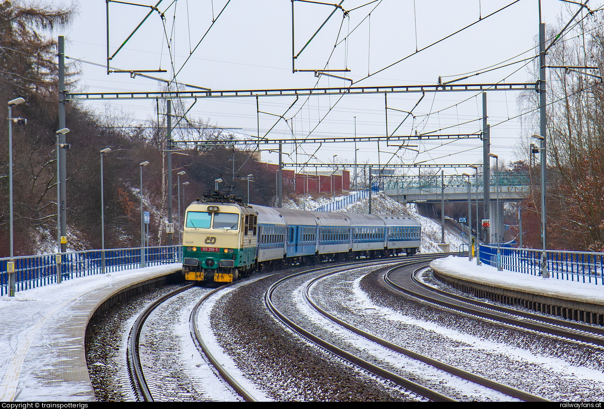 České dráhy 150 209 in Praha-Kyje - CD 150 209 spotted in Praha - Kyje   Railwayfans