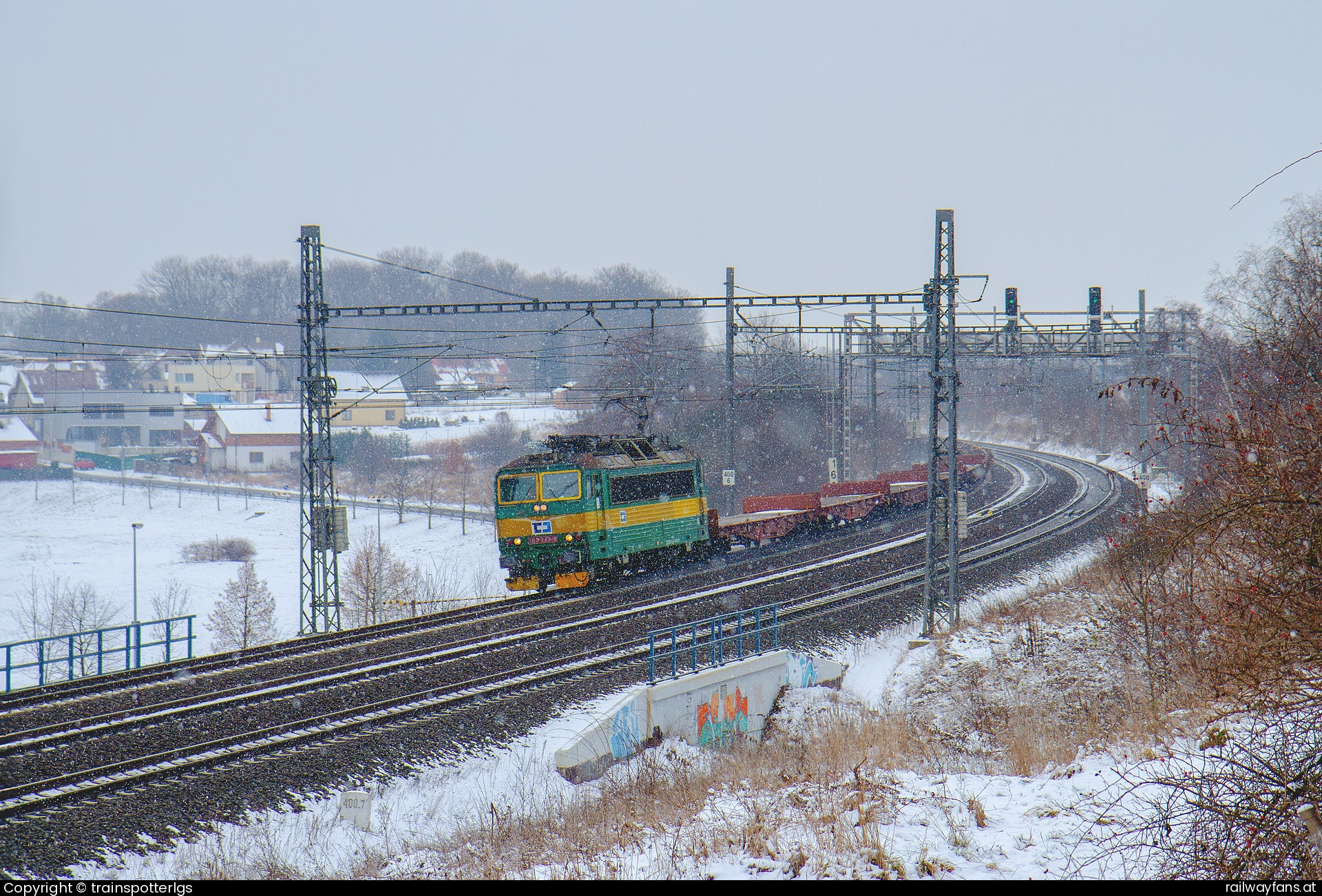 CD Cargo 163 243 in Hodějovská - CDC 163 243 spotted in Praha - Kyje   Railwayfans