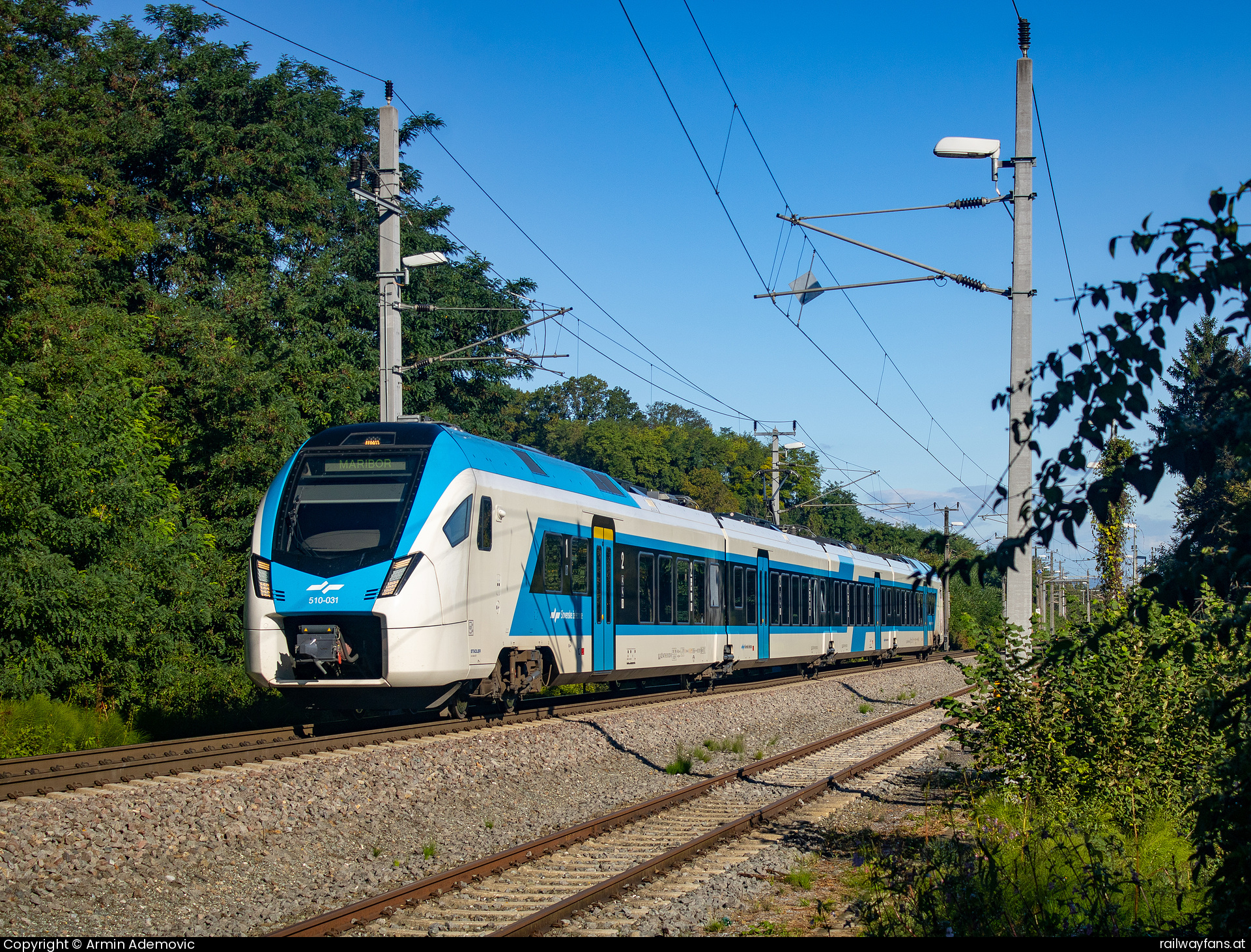 SZ 510 031 in  Spielfeld – Maribor Railwayfans