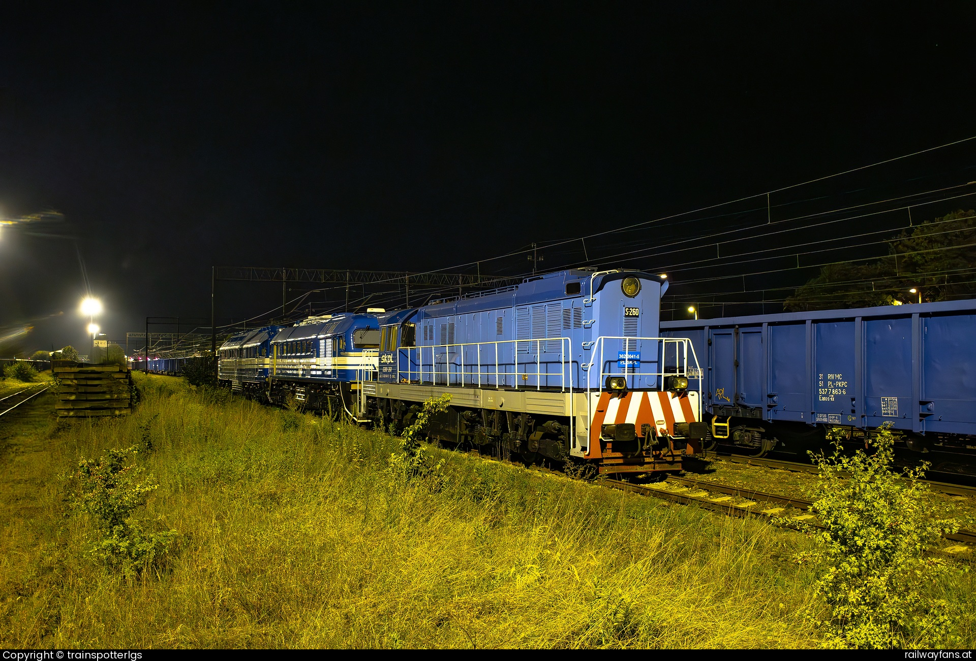 SKPL Cargo S200 160 in Annaberg - SKPL S200 160 whit Sergej & Ludmila in Chalupki   Railwayfans