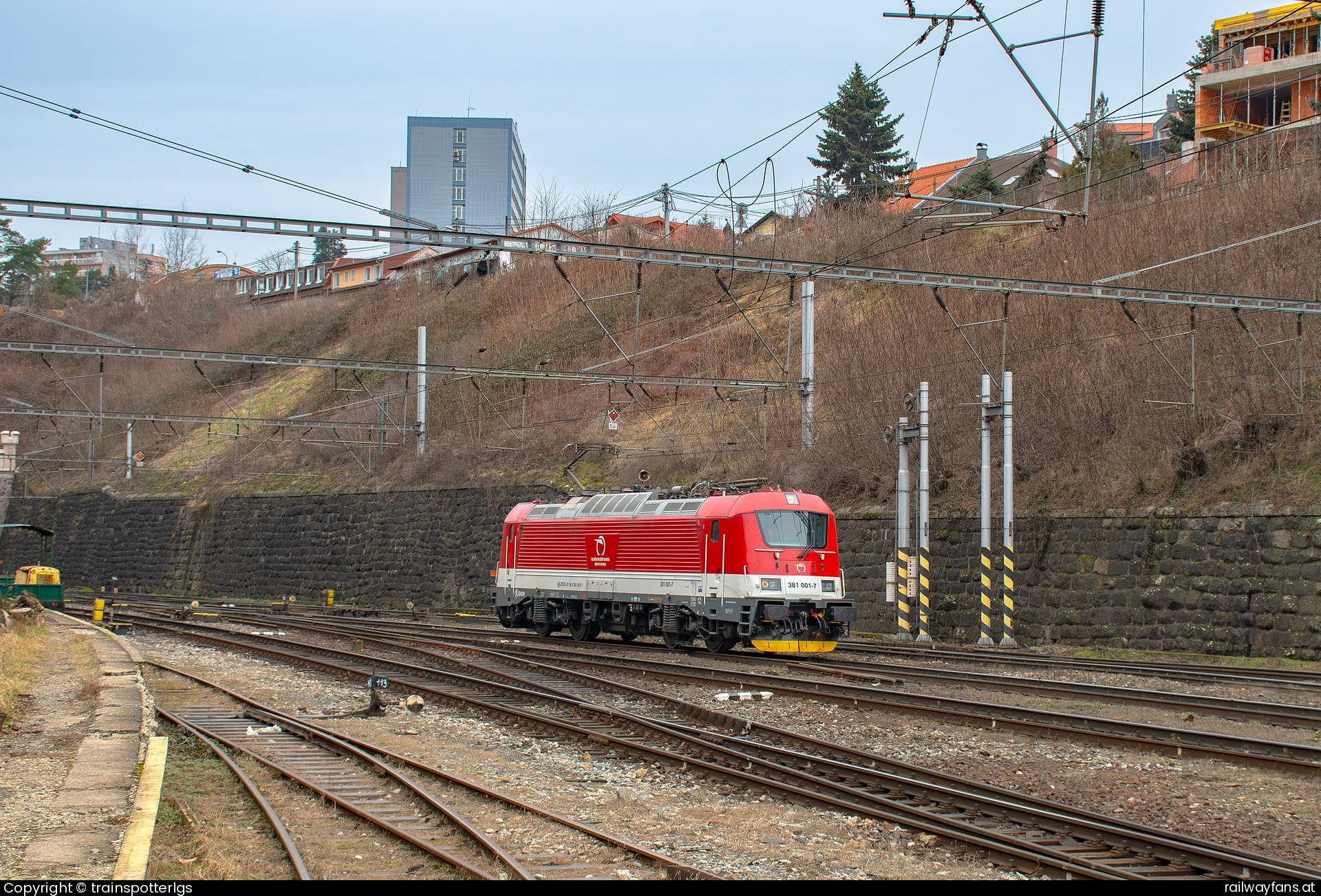 ZSSK 381 001 in Prackenbach - ZSSK 381 001 spotted in Bratislava hl.st.   Railwayfans