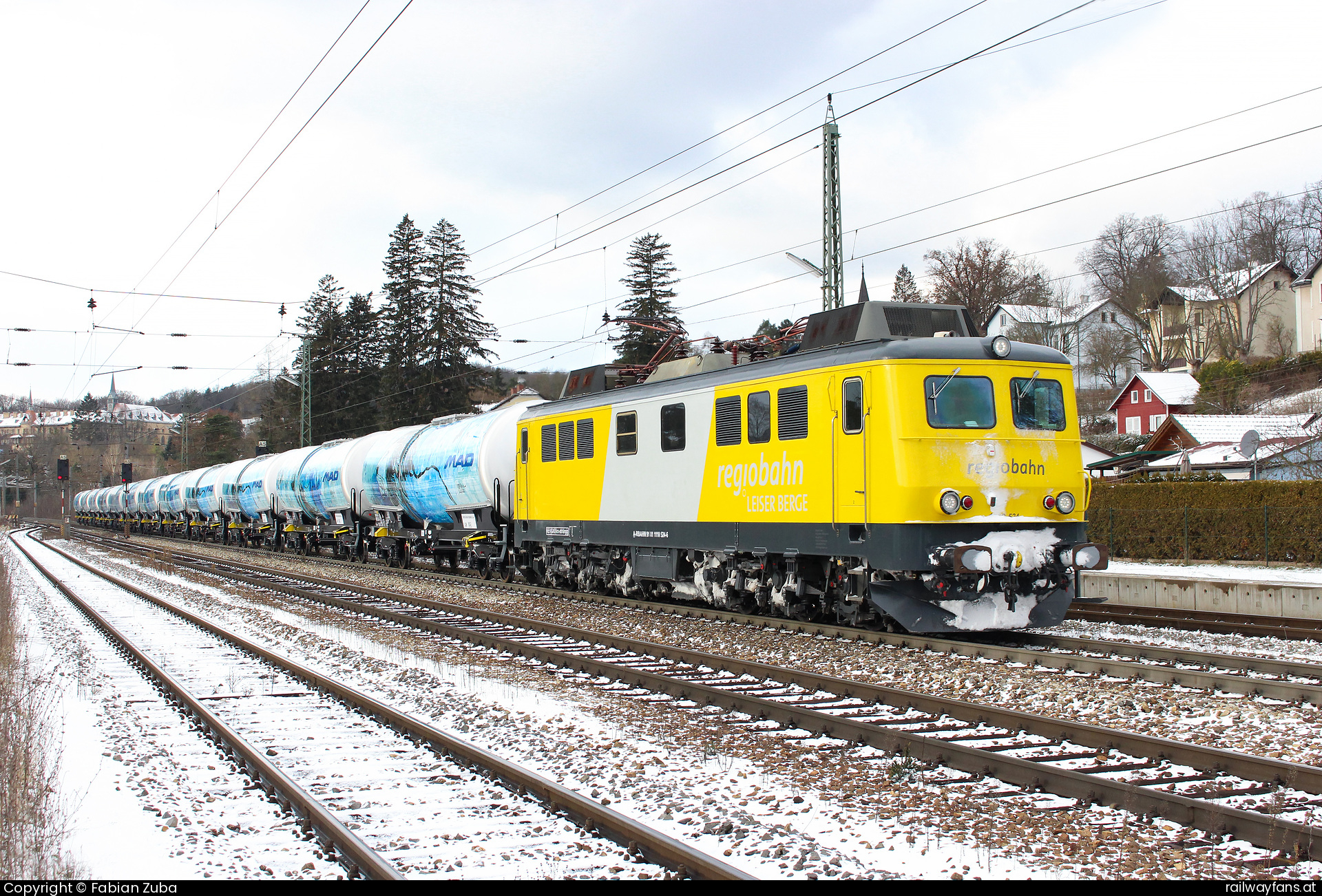 Regiobahn 1110 524 in Prackenbach  Railwayfans