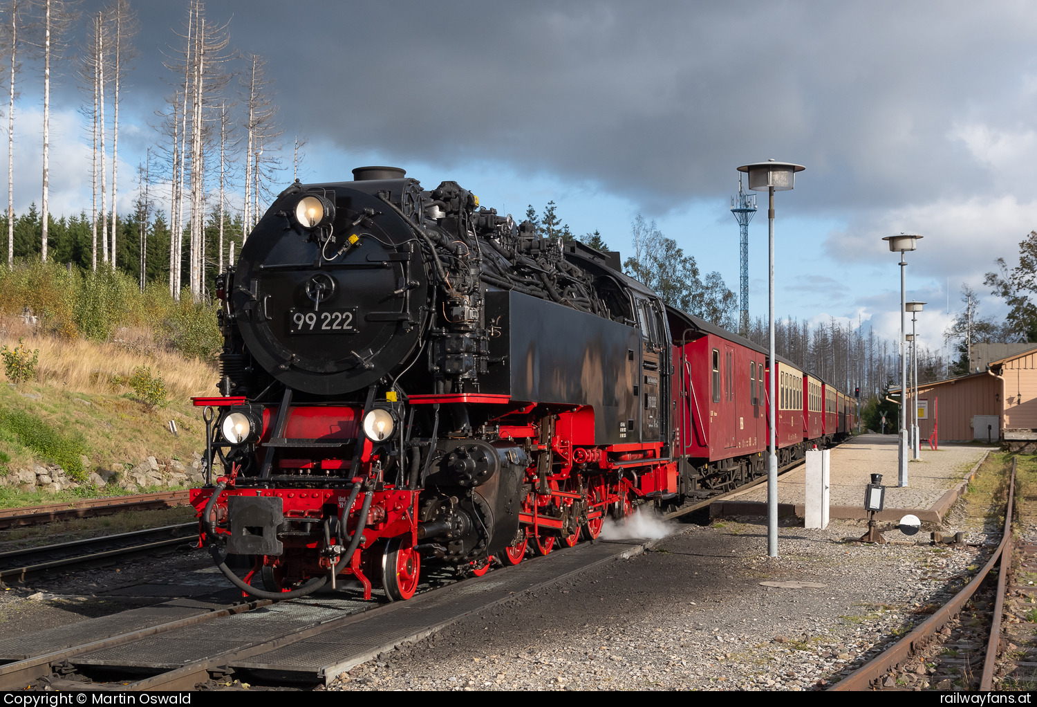 HSB 99 222 in Schierke  Railwayfans