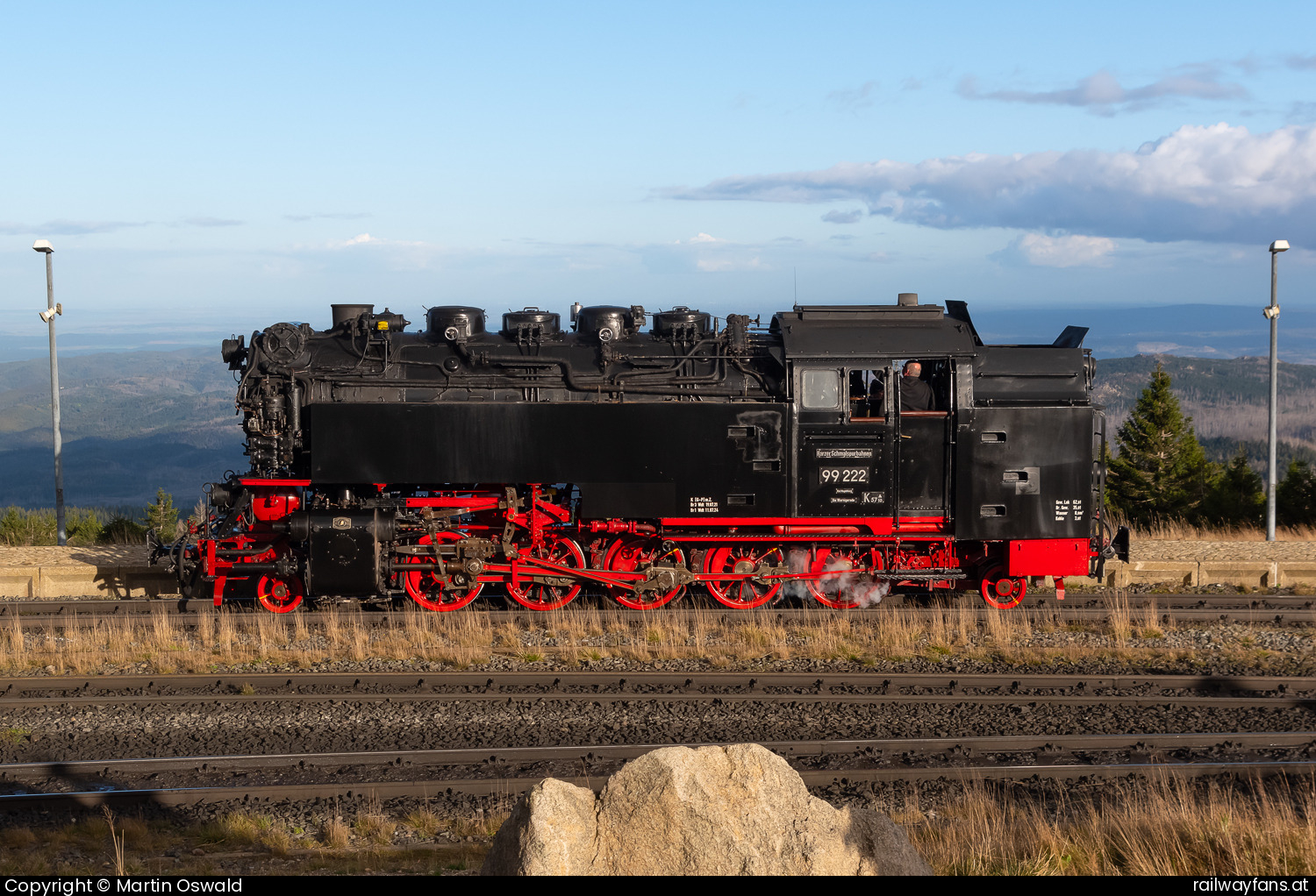 HSB 99 222 in Brocken  Railwayfans