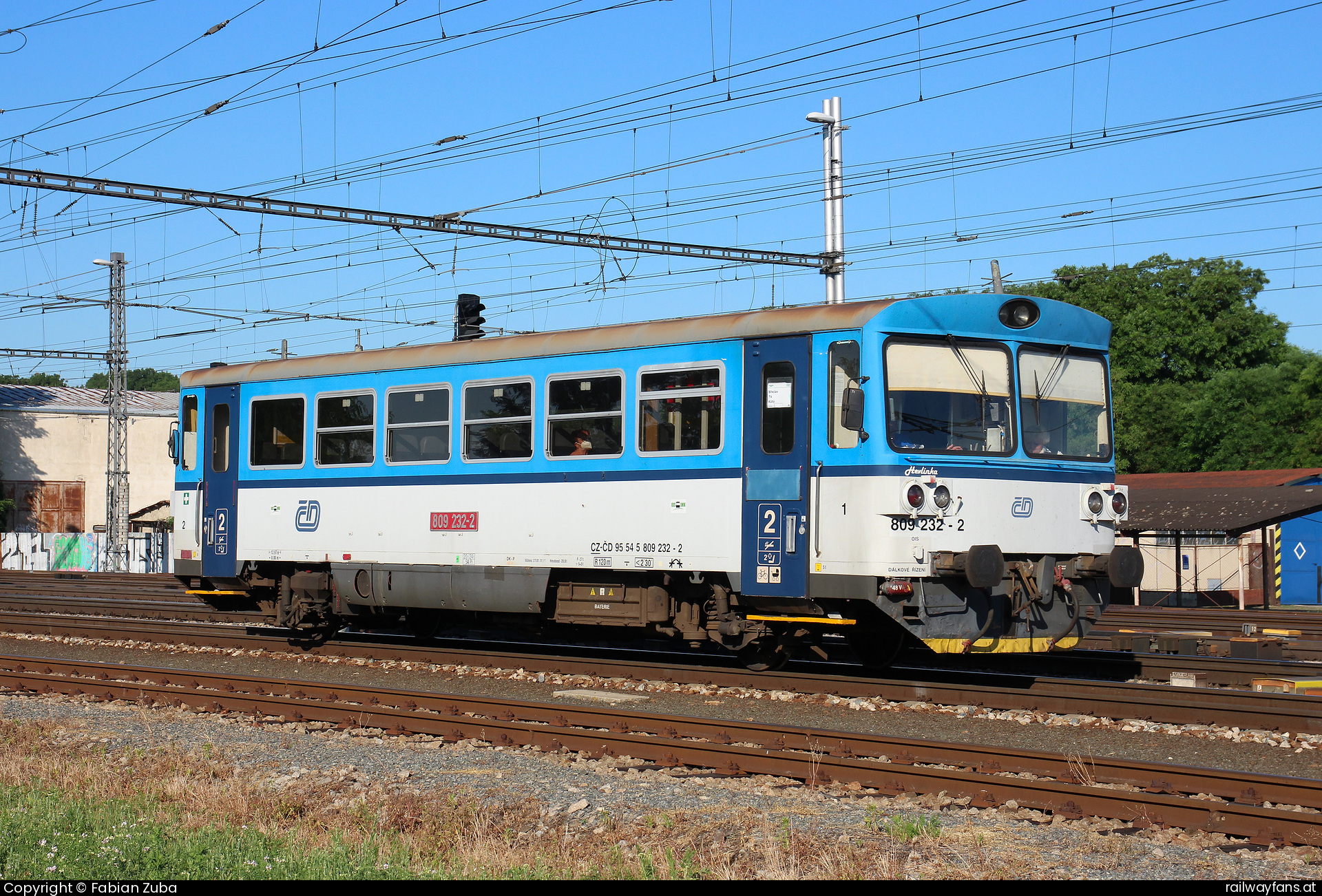 České dráhy 809 232 in Breclav  Railwayfans