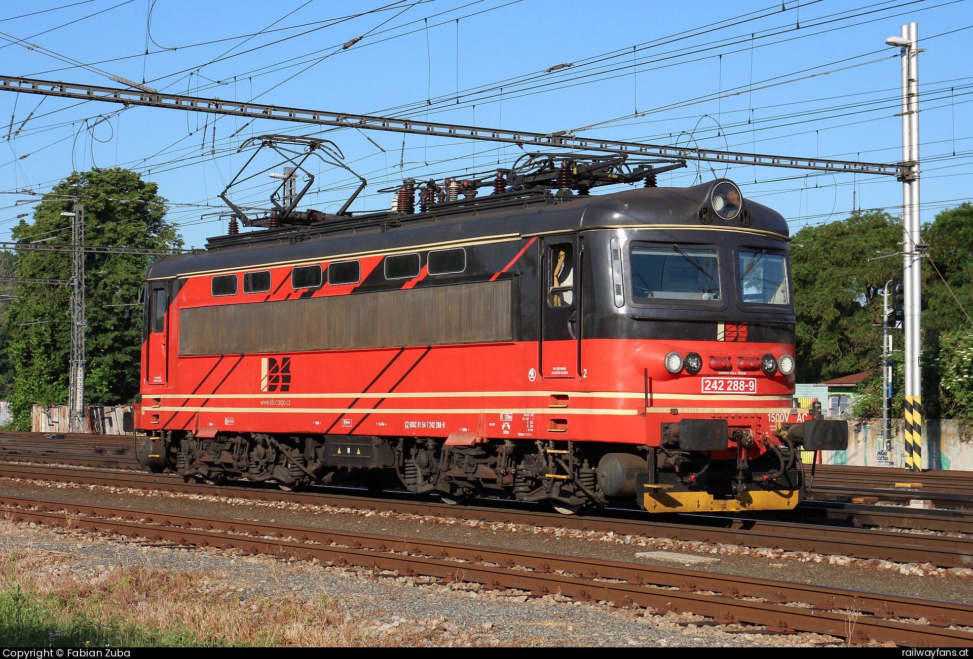 IDS-Cargo 242 288 in Breclav  Railwayfans