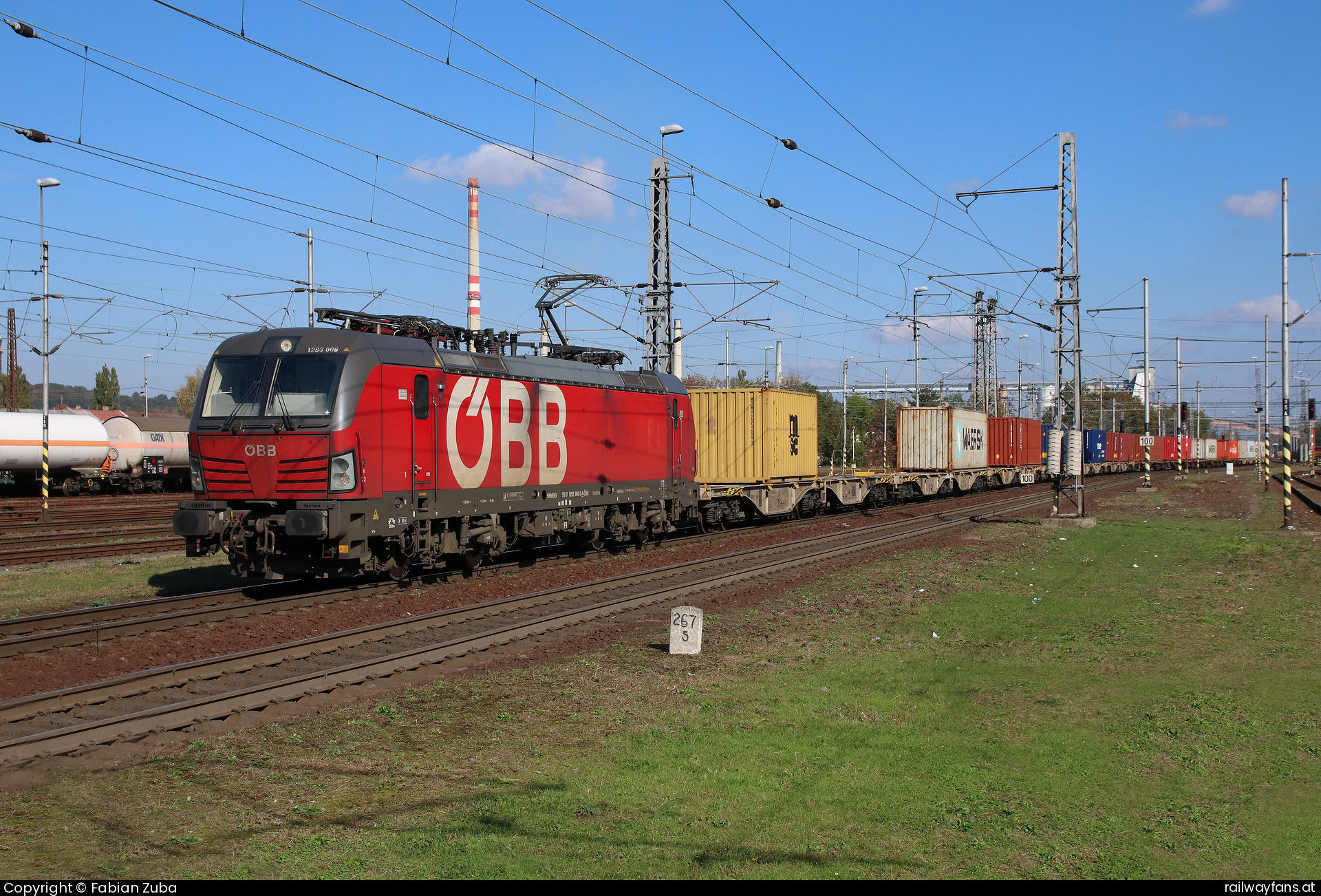 ÖBB 1293 006 in Ostrava hl.n.  Railwayfans