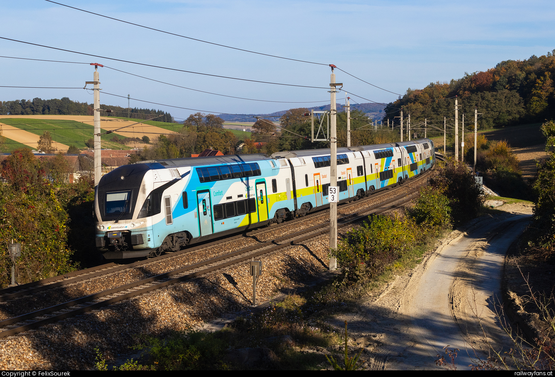 Westbahn 4010 023 in Pengersdorf Westbahn | Wien Westbahnhof - St. Pölten (alt) Railwayfans