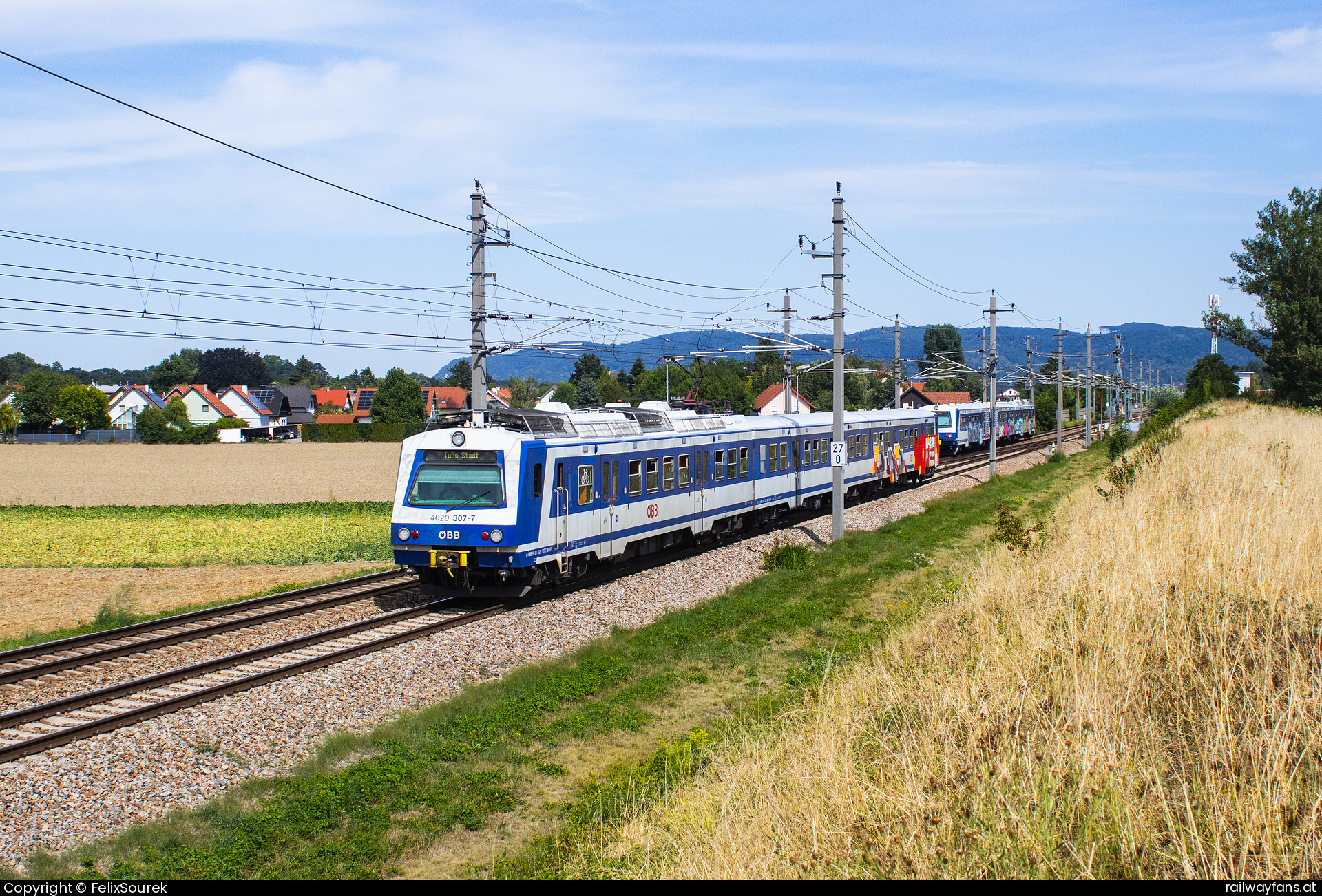 ÖBB 4020 307 in Wipfing Franz-Josefsbahn | Wien FJB - Ceske Velenice Railwayfans