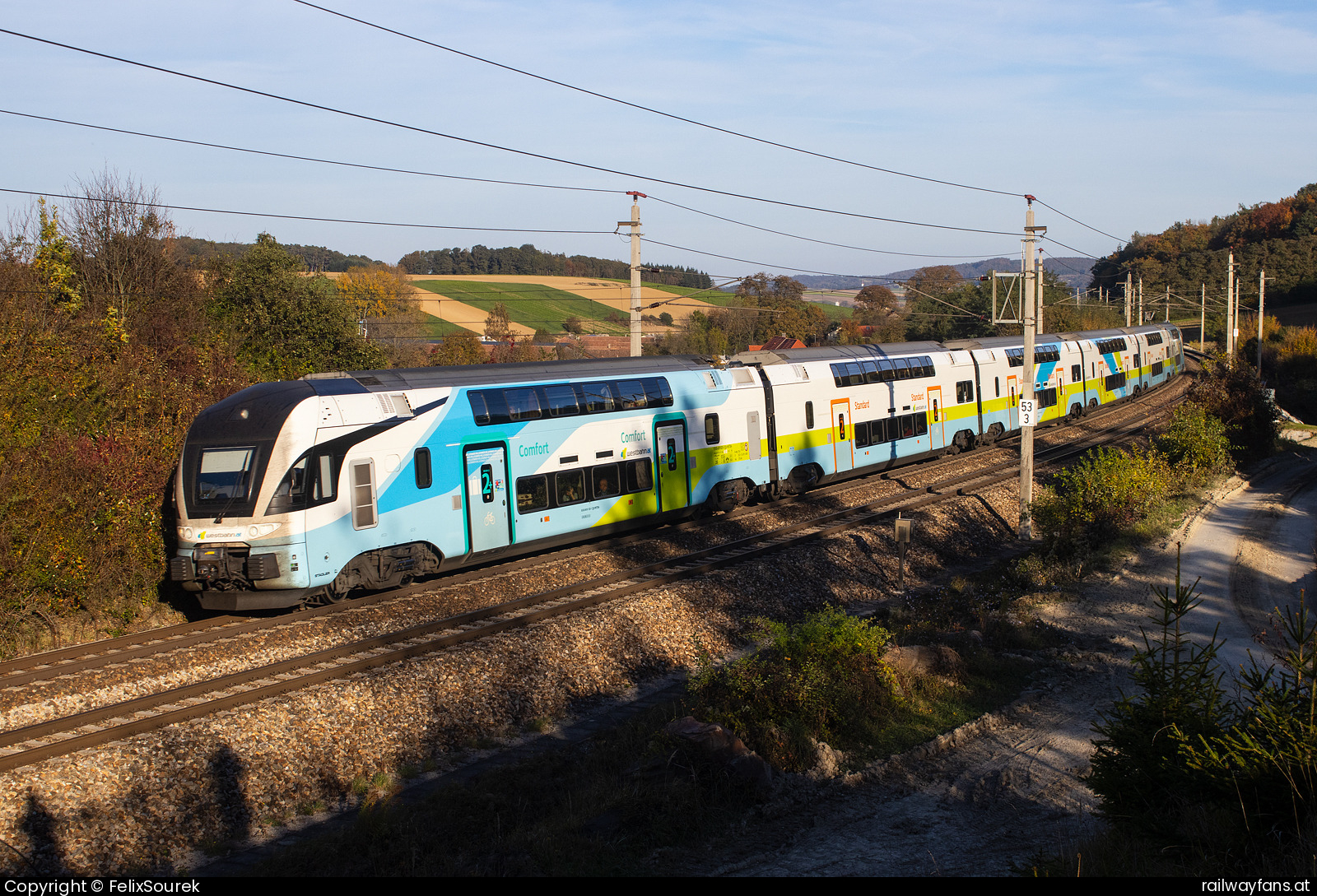 Westbahn 4010 025 in Pengersdorf Westbahn | Wien Westbahnhof - St. Pölten (alt) Railwayfans