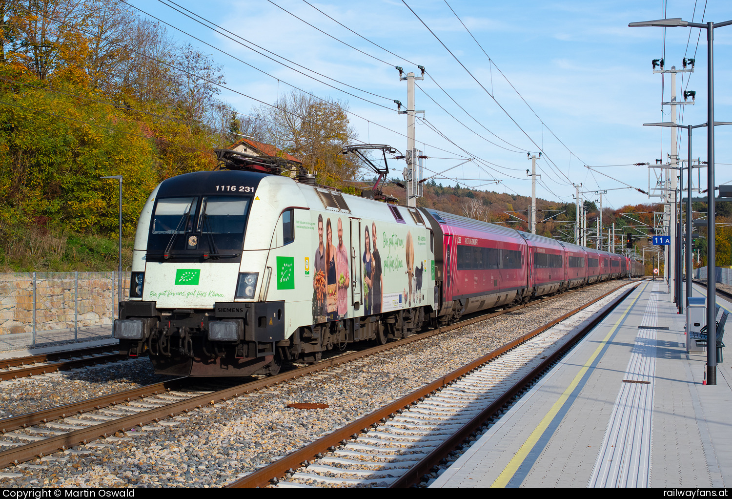 ÖBB 1116 231 in Tullnerbach-Pressbaum - 