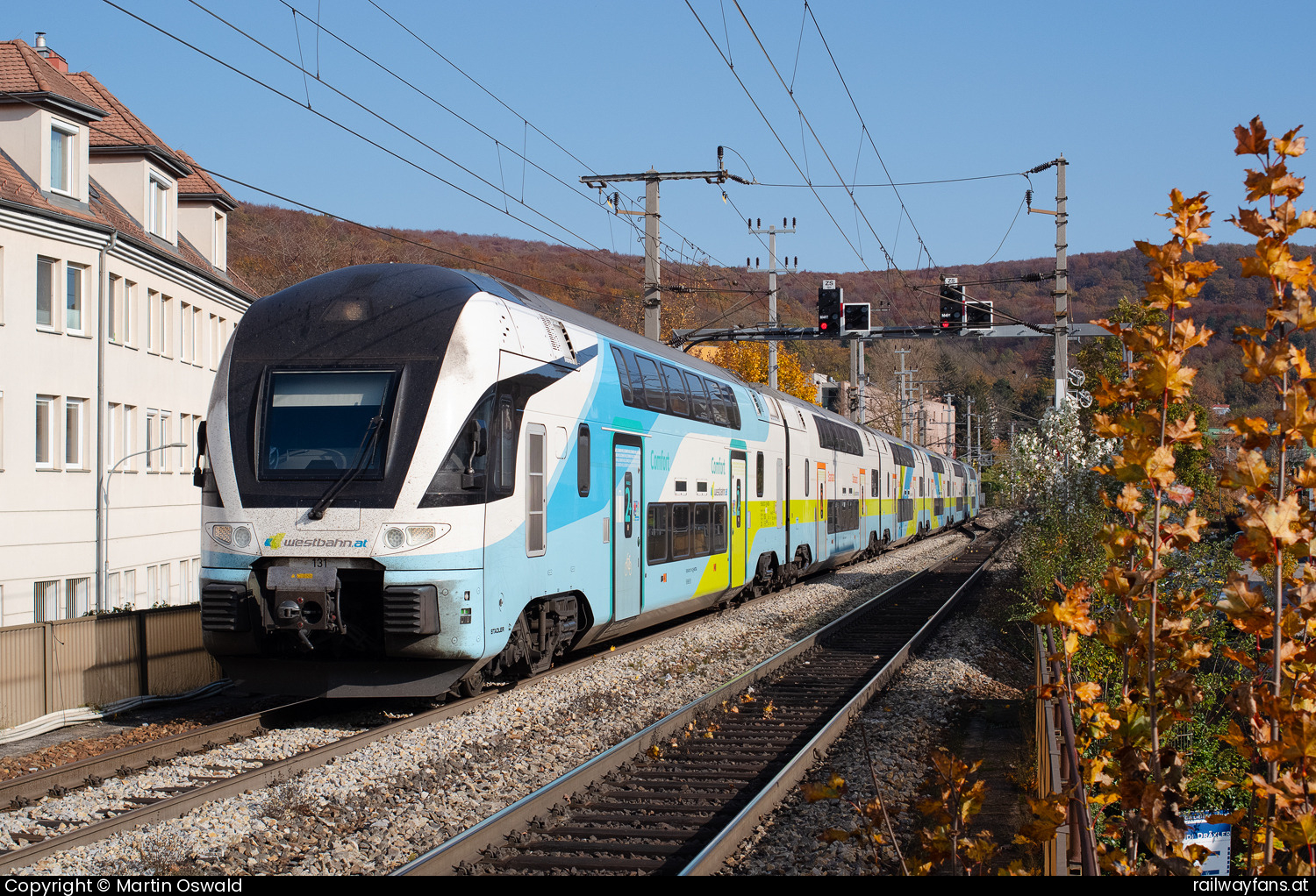 Westbahn 4010 131 in Purkersdorf Zentrum Westbahn | Wien Westbahnhof - St. Pölten (alt) Railwayfans