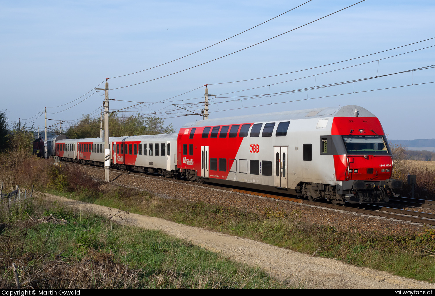 ÖBB 8633 115 in Schildberg Westbahn | Wien Westbahnhof - St. Pölten (alt) Railwayfans