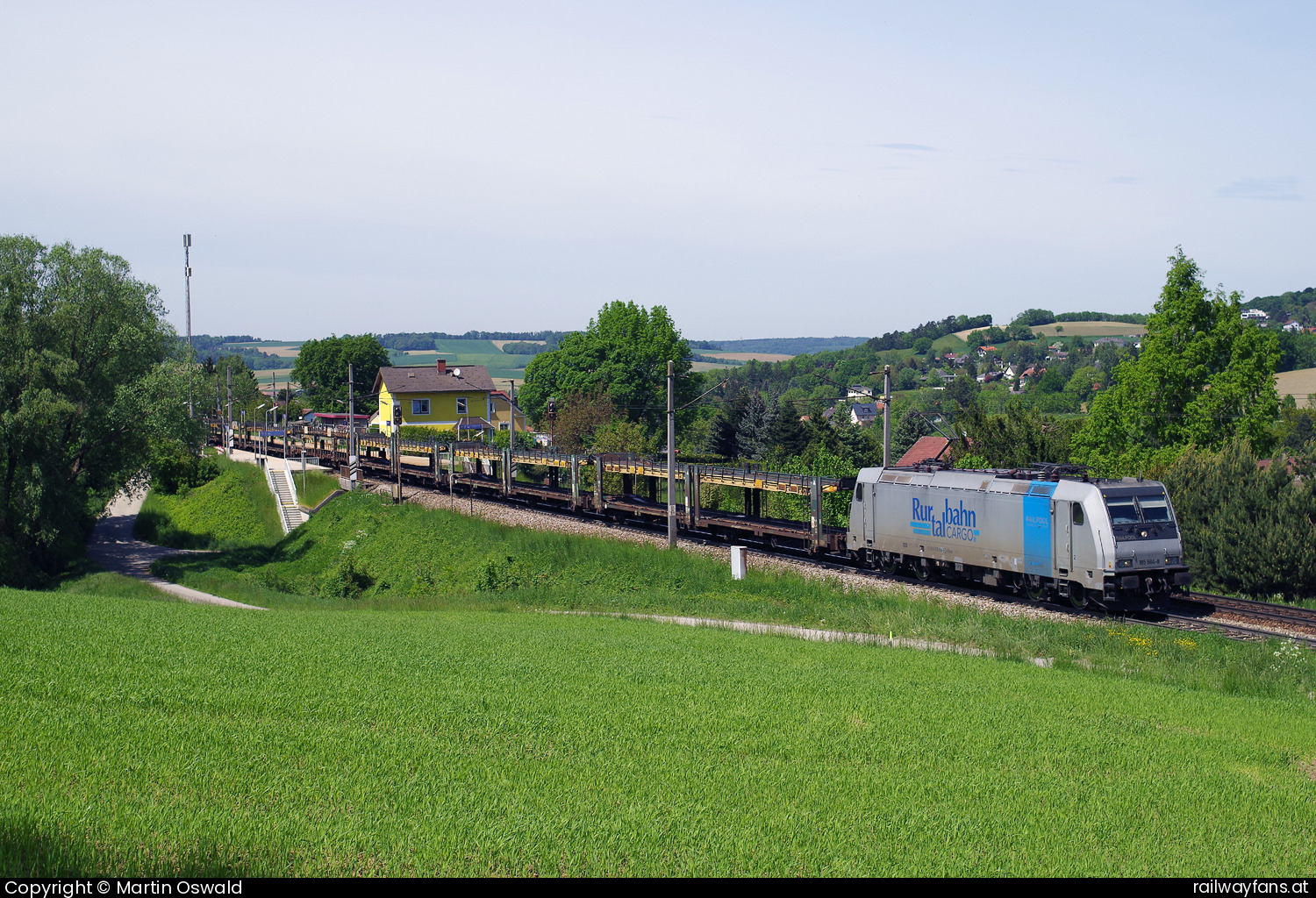 RTB Cargo 185 684 in Hofstatt Westbahn | Wien Westbahnhof - St. Pölten (alt) Railwayfans