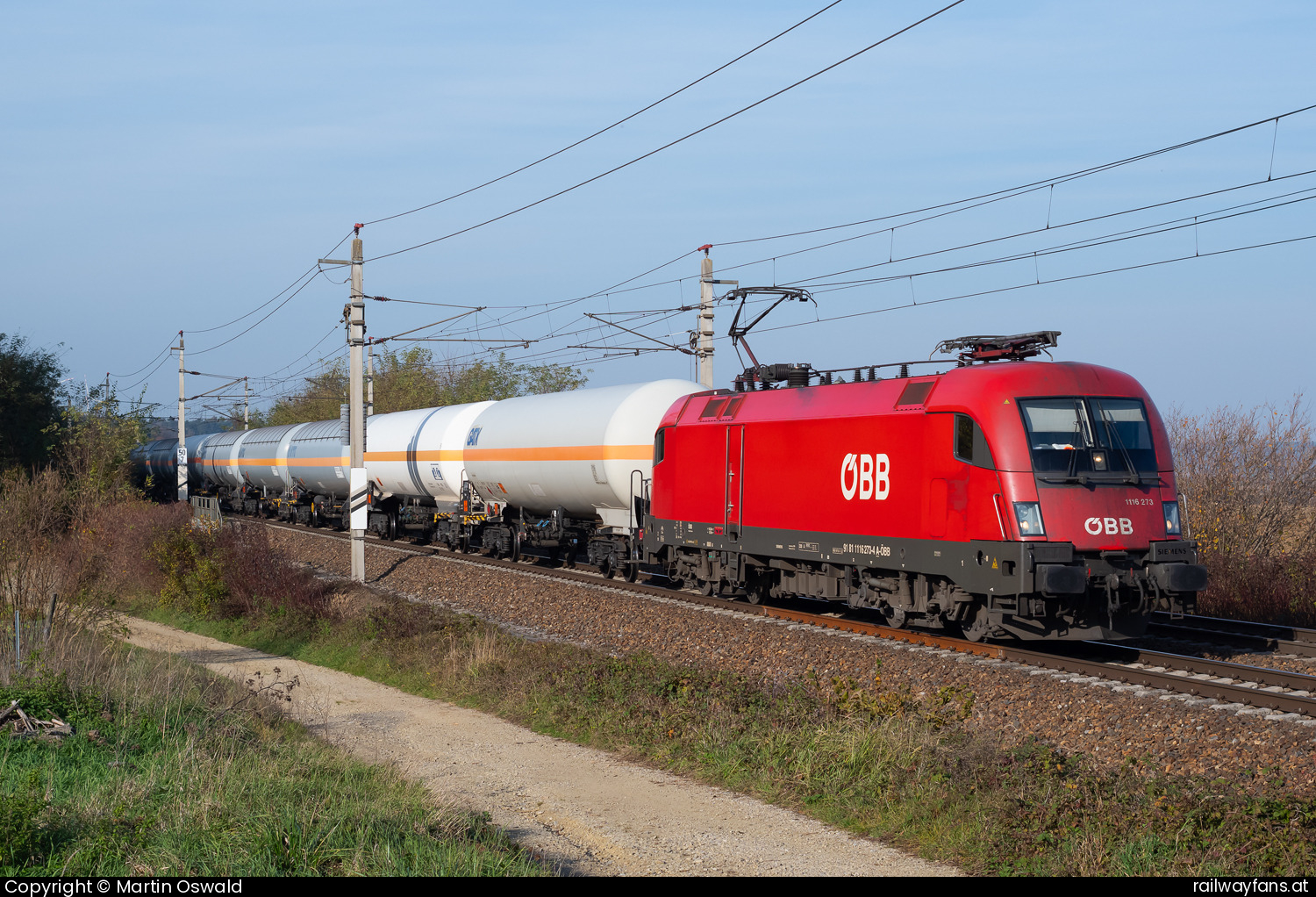 ÖBB 1116 273 in Schildberg Westbahn | Wien Westbahnhof - St. Pölten (alt) Railwayfans