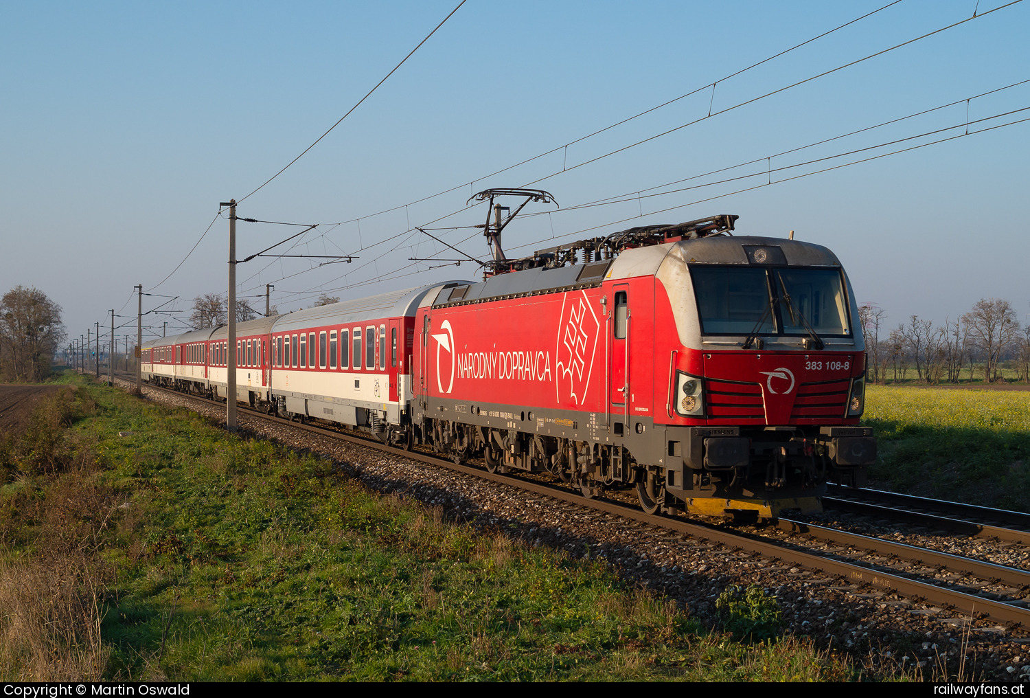 ZSSK 383 108 in Gramatneusiedl  Railwayfans