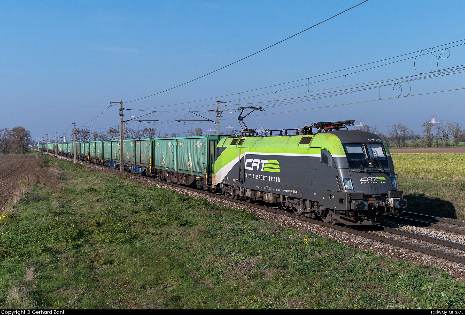 ÖBB 1016 036 in Himberg  Railwayfans