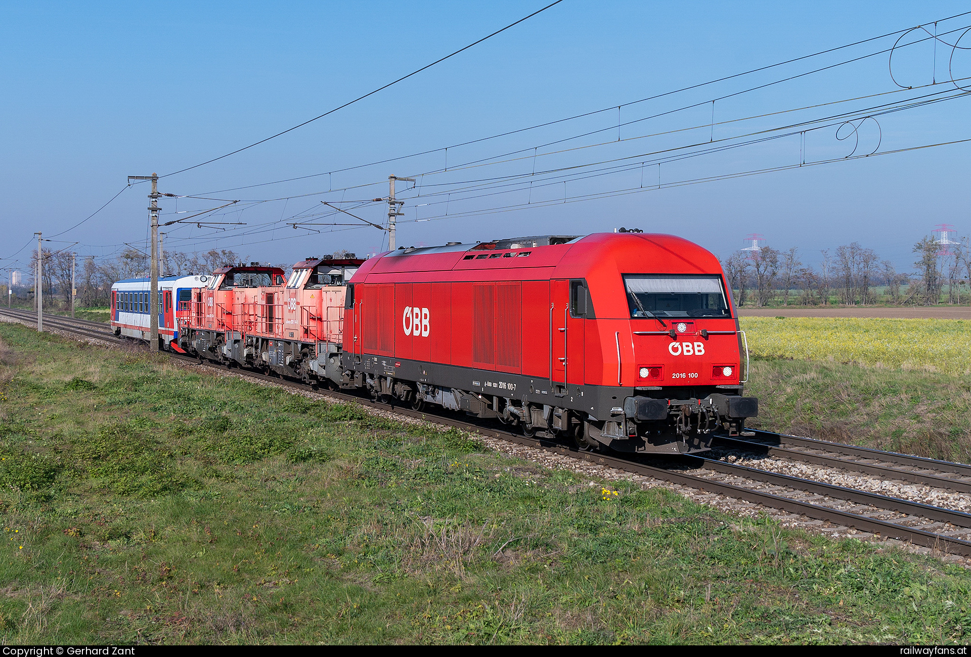 ÖBB 2016 100 in Himberg  Railwayfans