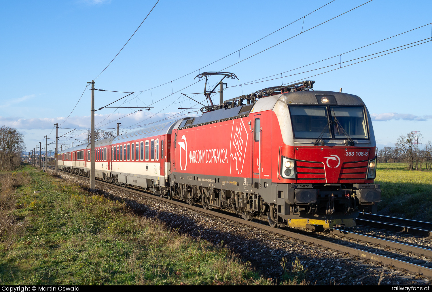 ZSSK 383 108 in Himberg  Railwayfans