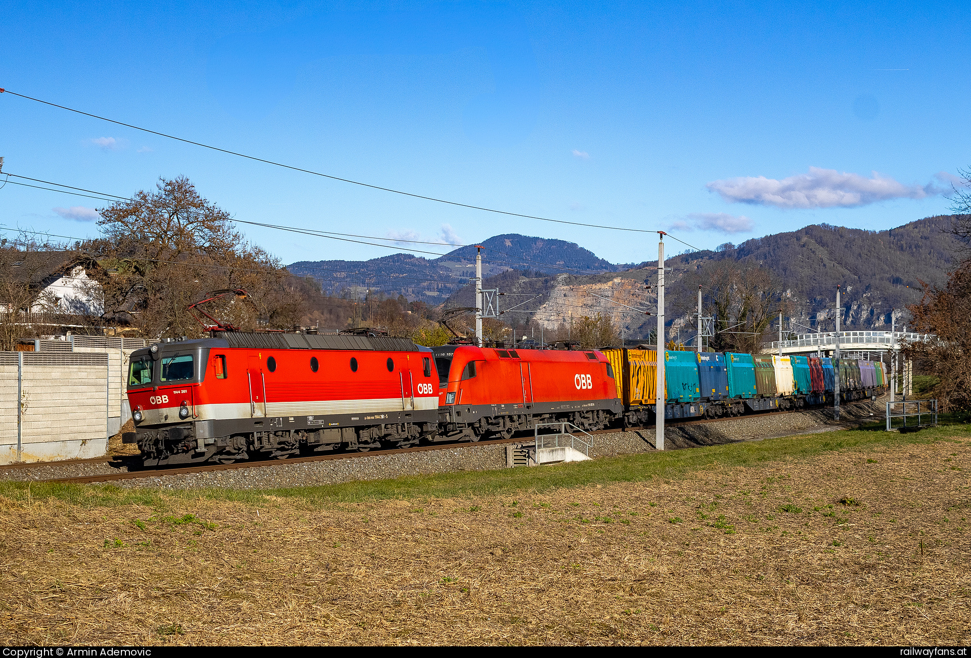 ÖBB 1144 261 in Kleinstübing Südbahn | Wien Hbf -  Spielfeld Straß Railwayfans