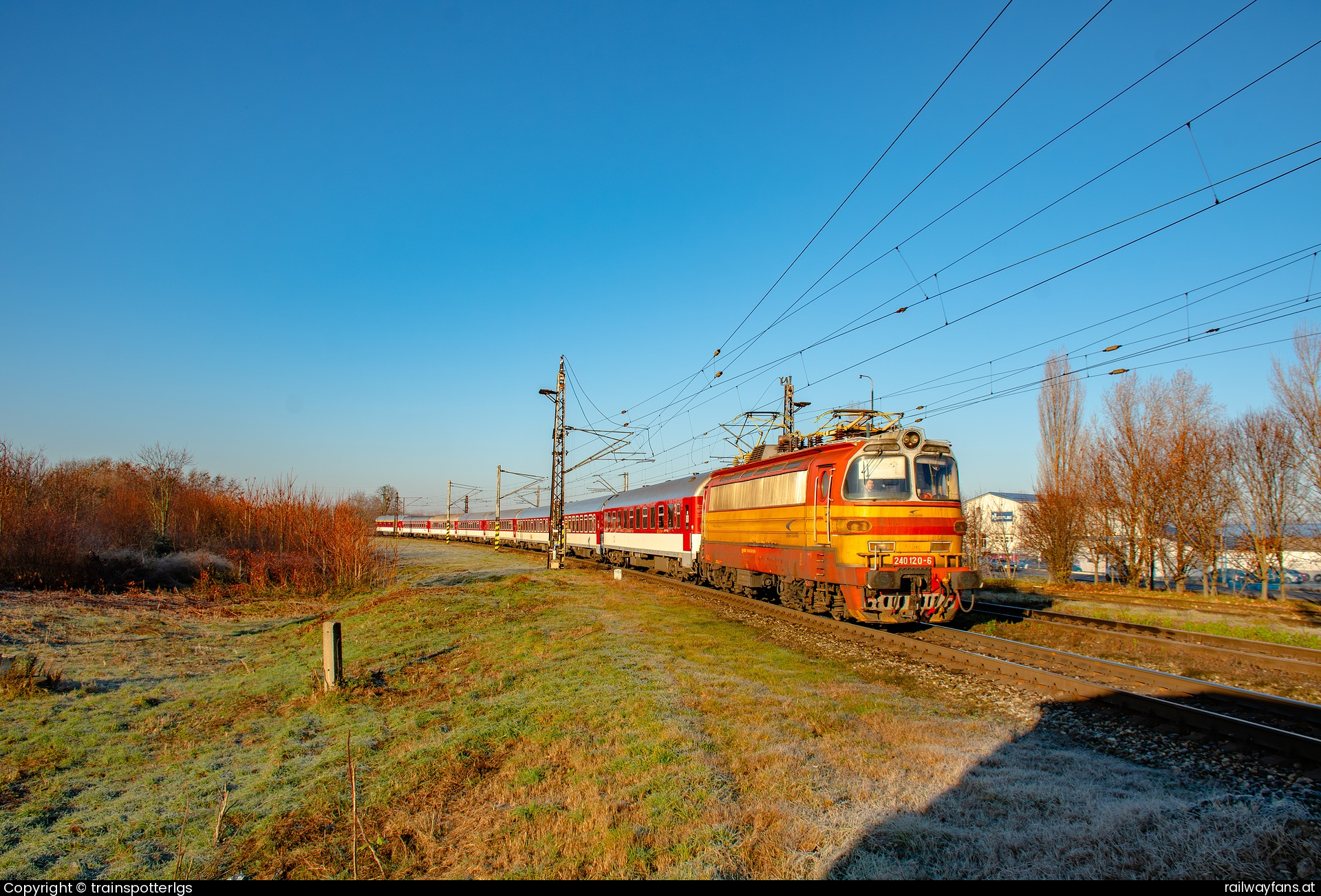 ZSSK Cargo 240 120 in Trnovec nad Váhom - ZSSKC 240 120 spotted in Trnovec nad Váhom   Railwayfans