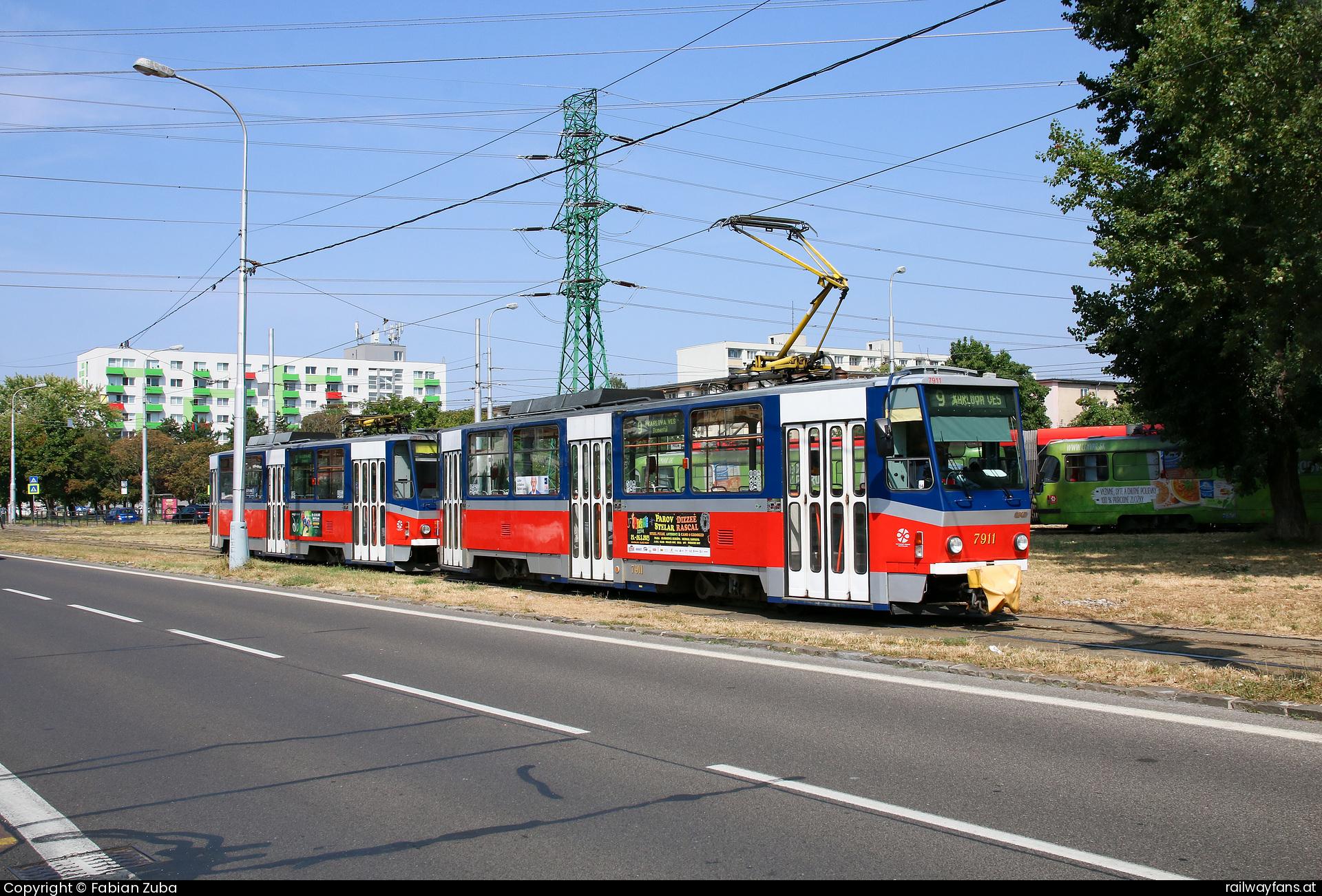 Dopravný podnik Bratislava 7911 in Bratislava Astronomicka  Railwayfans