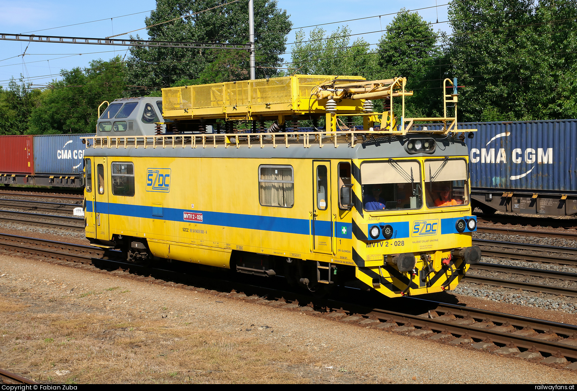 SZDC MVTV 2-028 in Lipnik nad Becvou  Railwayfans