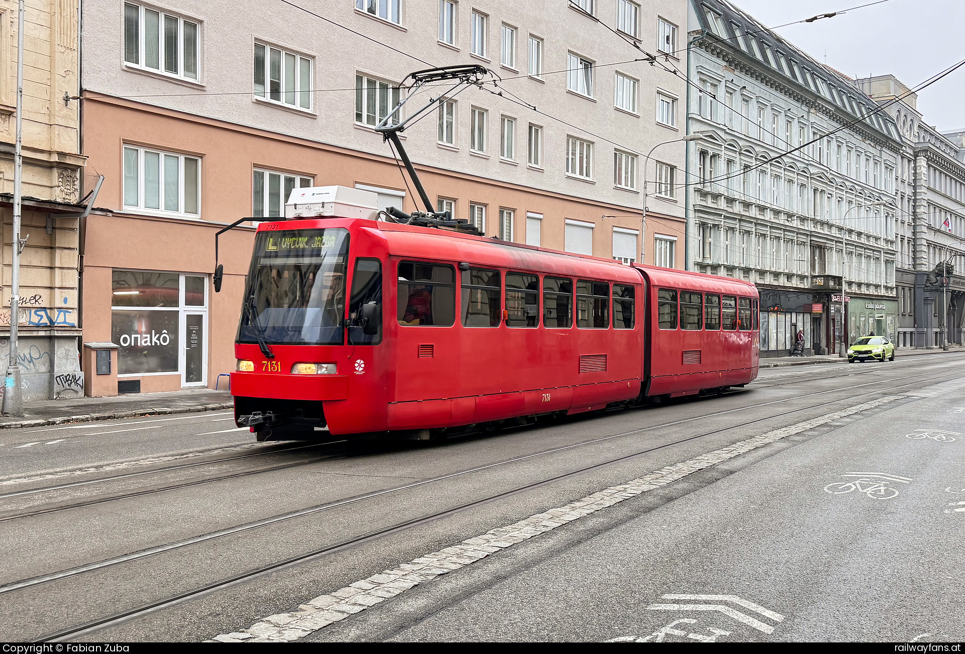 Dopravný podnik Bratislava 7131 in Bratislava Americke nam.  Railwayfans