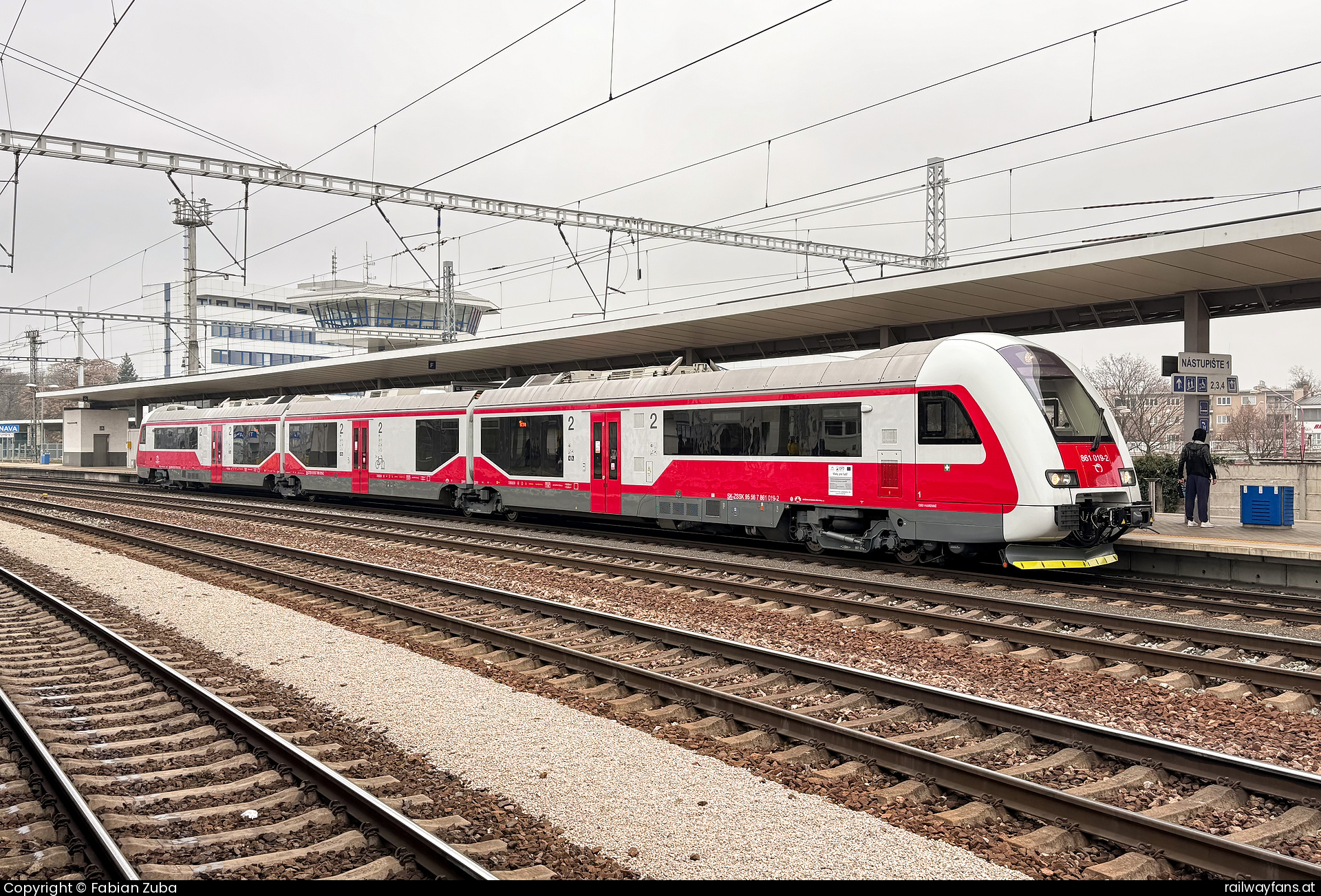 ZSSK 861 019 in Trnava  Railwayfans