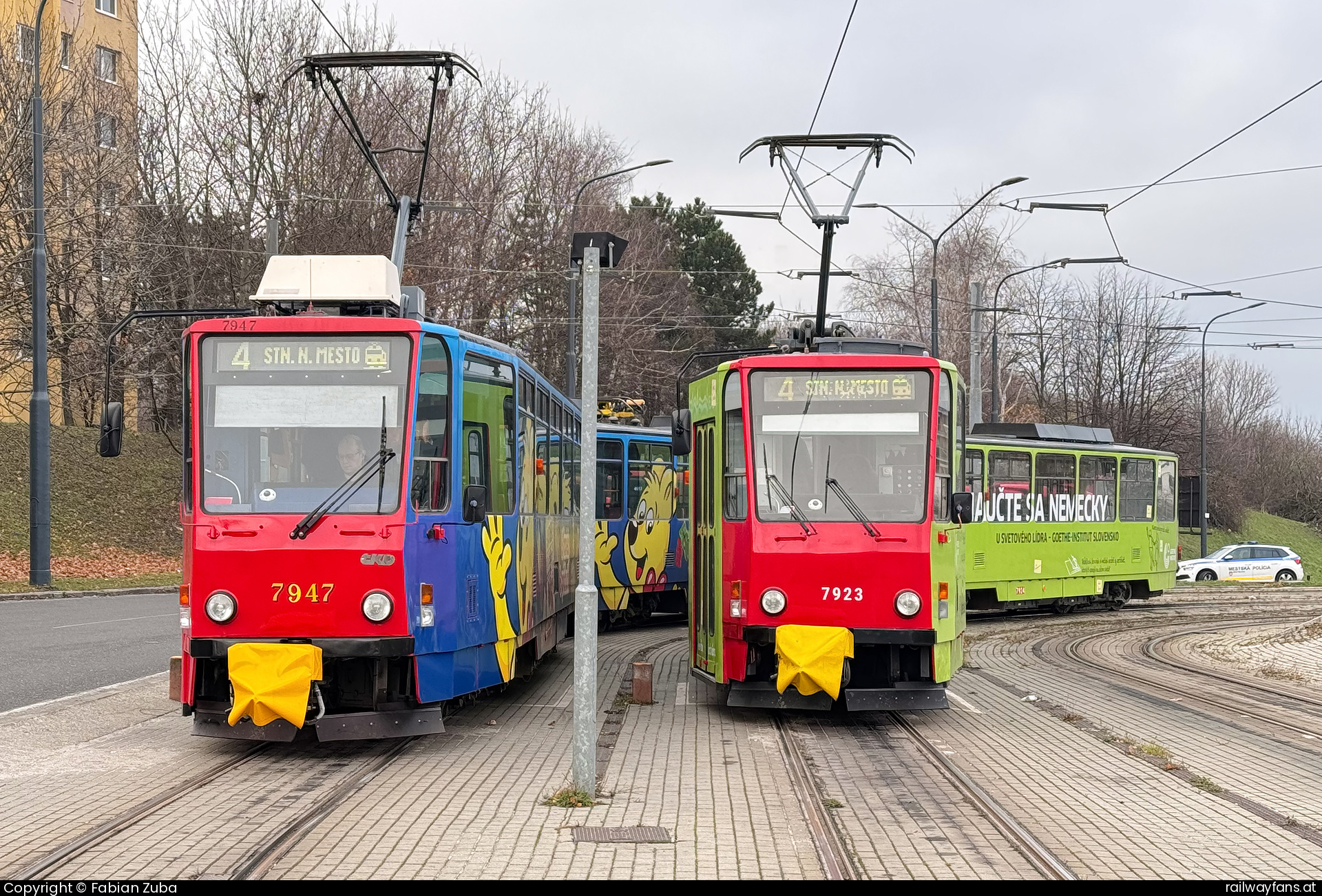 Dopravný podnik Bratislava 7947 in Bratislava Pri krizi  Railwayfans