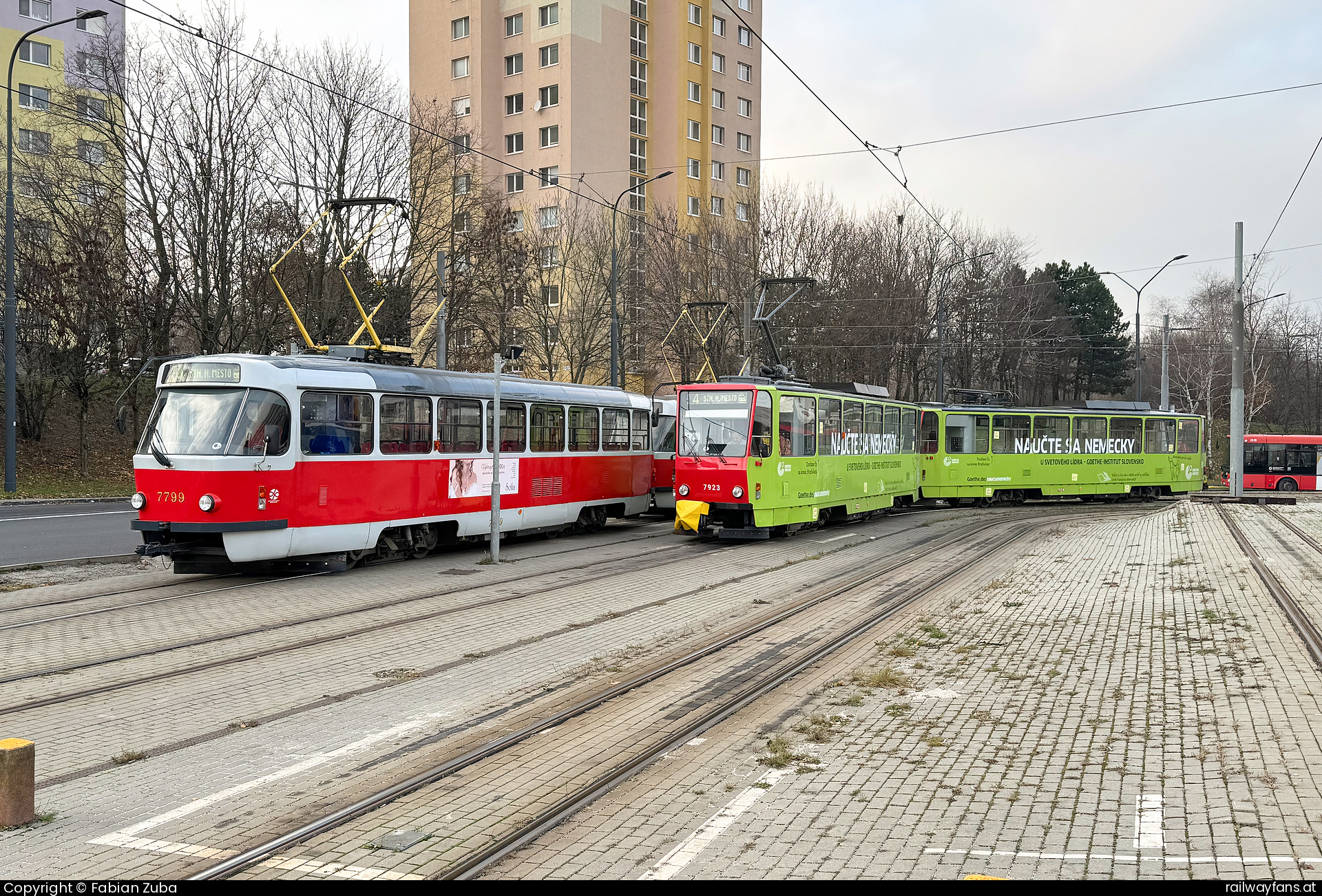 Dopravný podnik Bratislava 7799 in Bratislava Pri krizi  Railwayfans