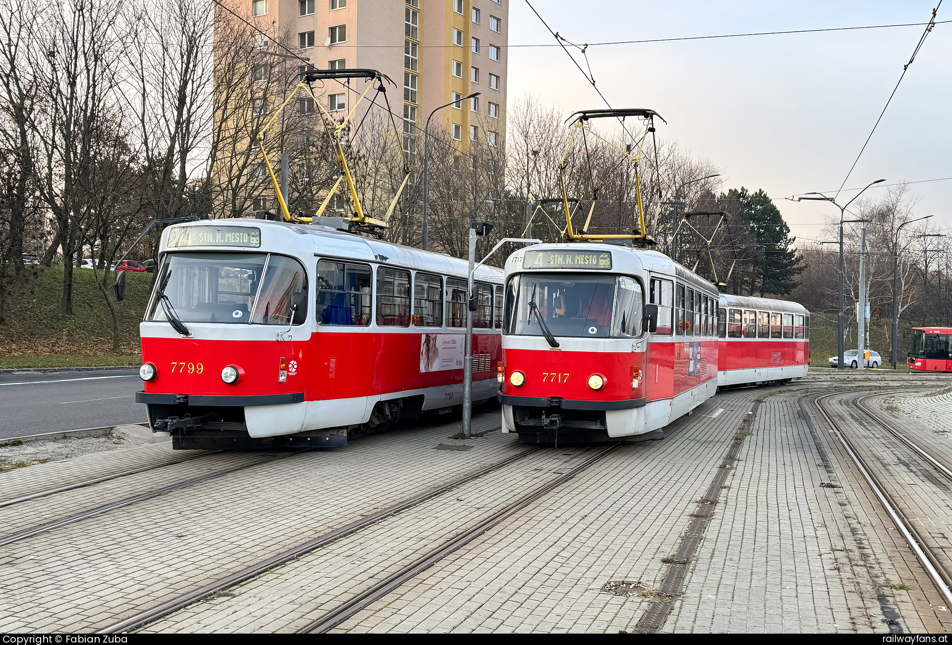 Dopravný podnik Bratislava 7717 in Bratislava Pri krizi  Railwayfans