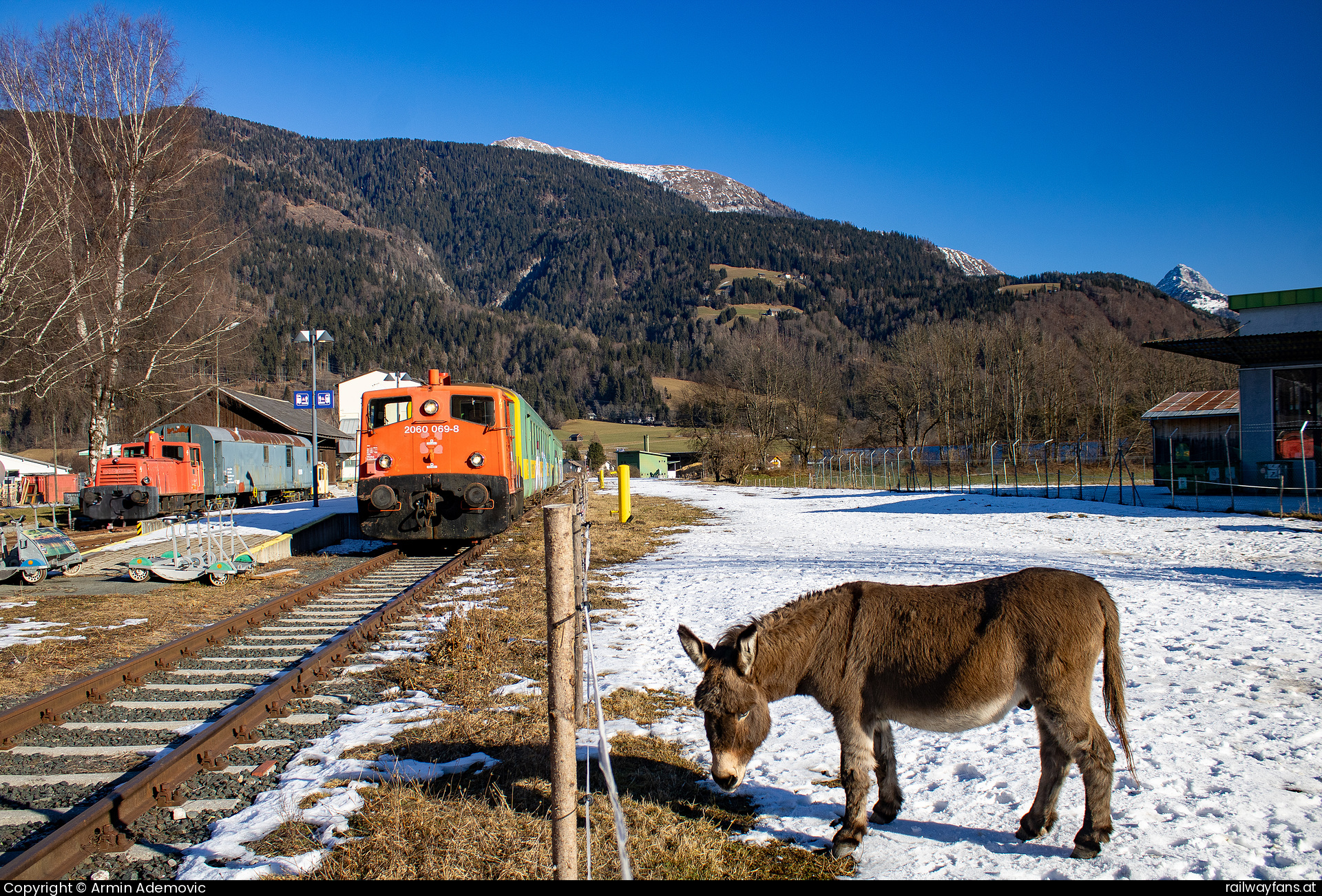 Verein Gailtalbahn 2060 069 in Kötschach-Mauthen Gailtalbahn Railwayfans