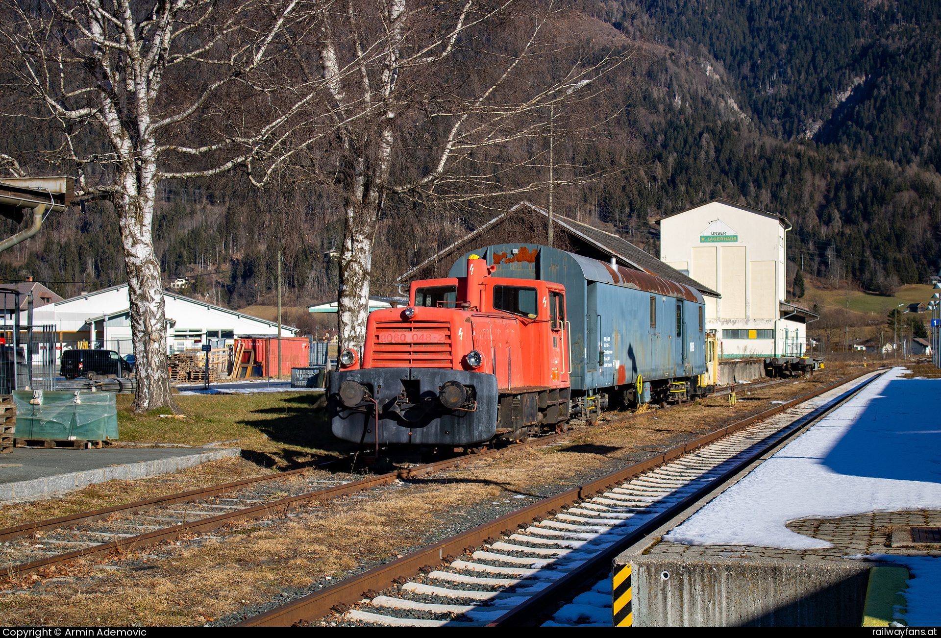 Verein Gailtalbahn 2060 048 in Kötschach-Mauthen  Railwayfans