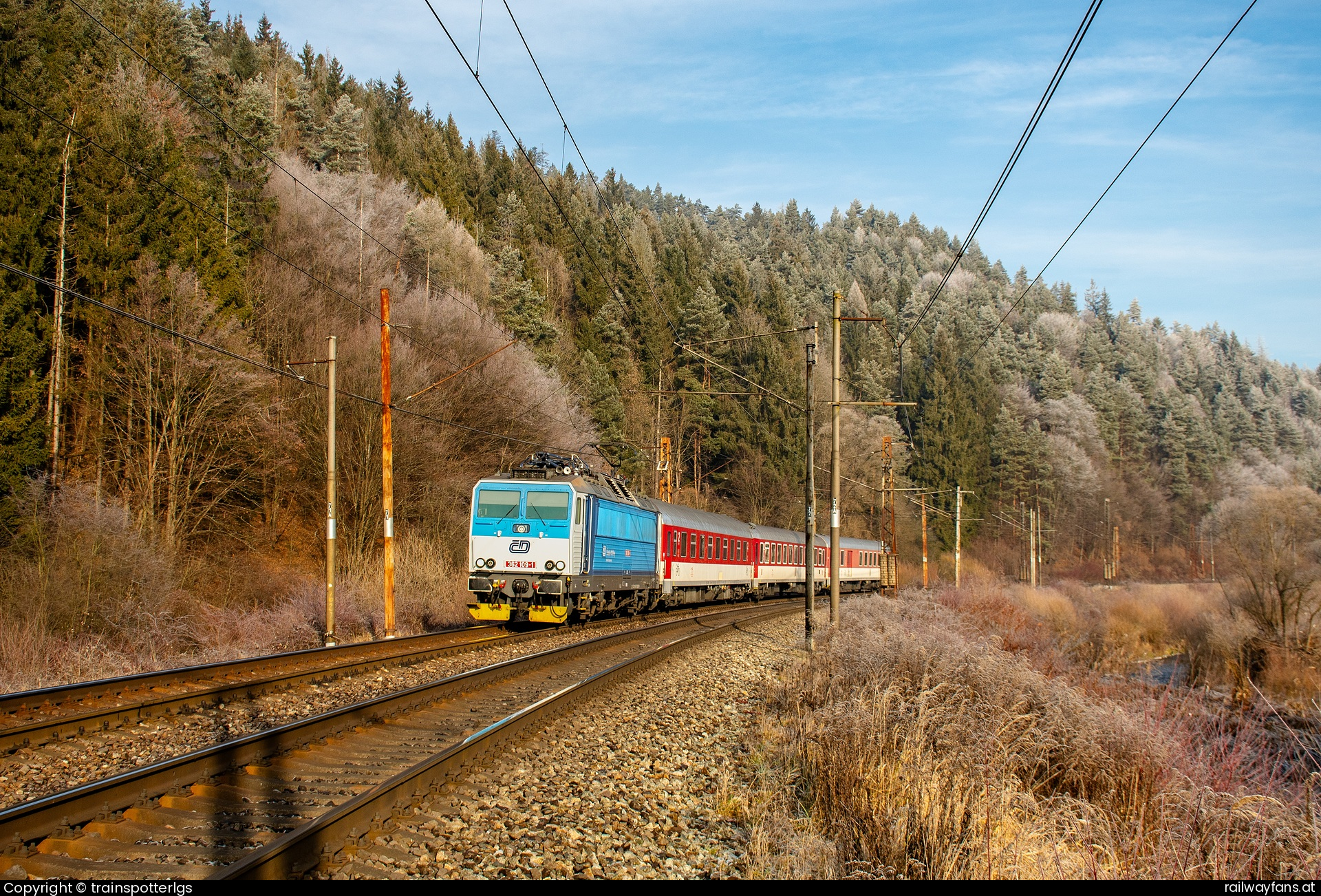 České dráhy 362 109 in Krasno an der Kischütz - CD 362 109 spotted near Krásno nad Kysucou   Railwayfans